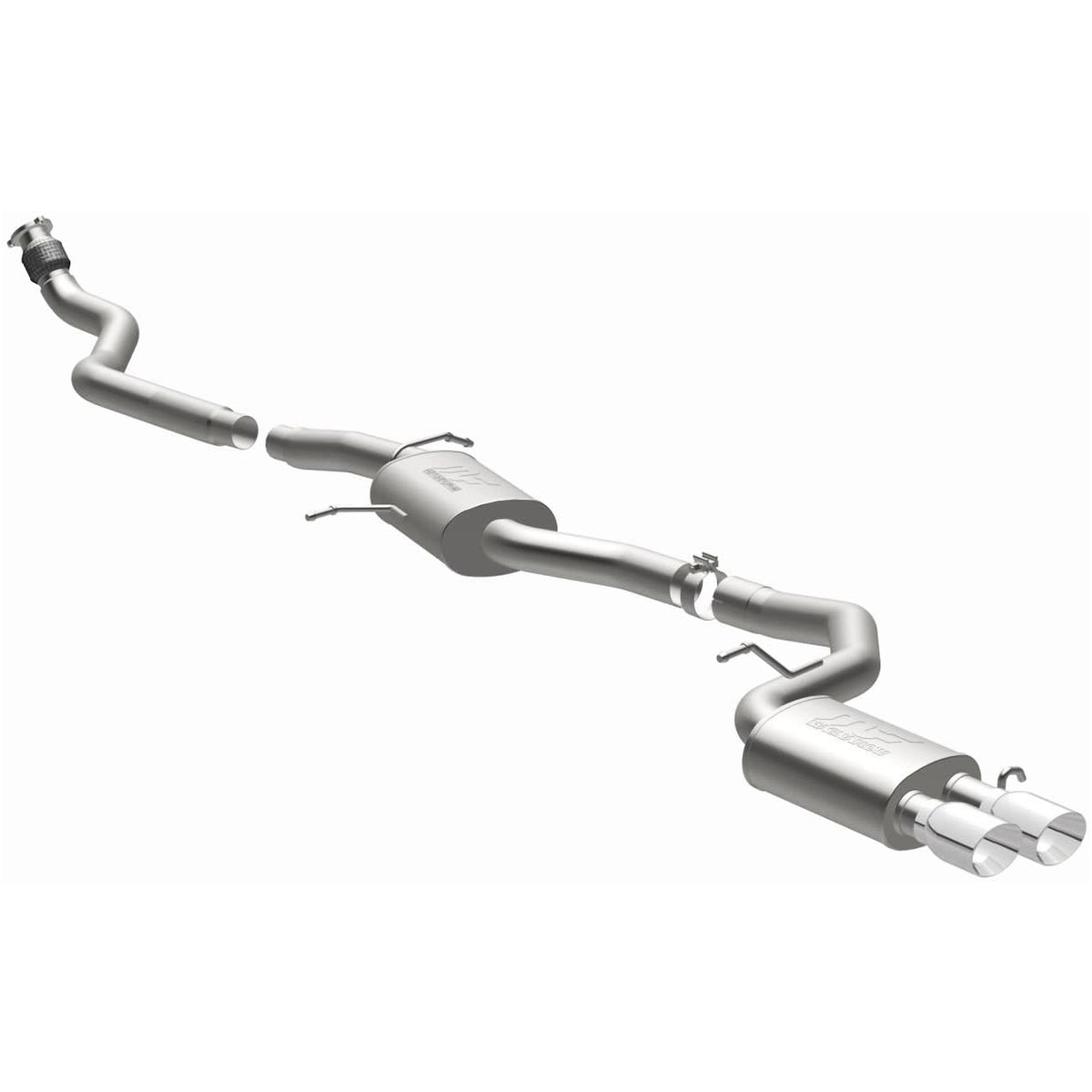 MagnaFlow Exhaust Products 15519 - Sport Series Polished Cat-Back System 3
