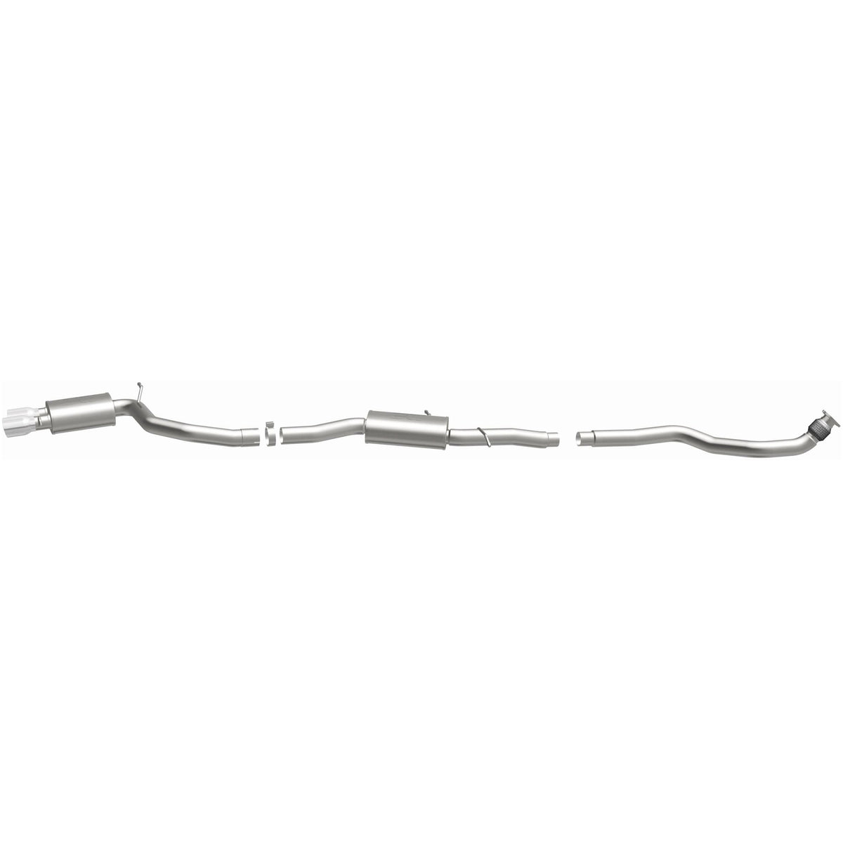 MagnaFlow Exhaust Products 15519 - Sport Series Polished Cat-Back System 5