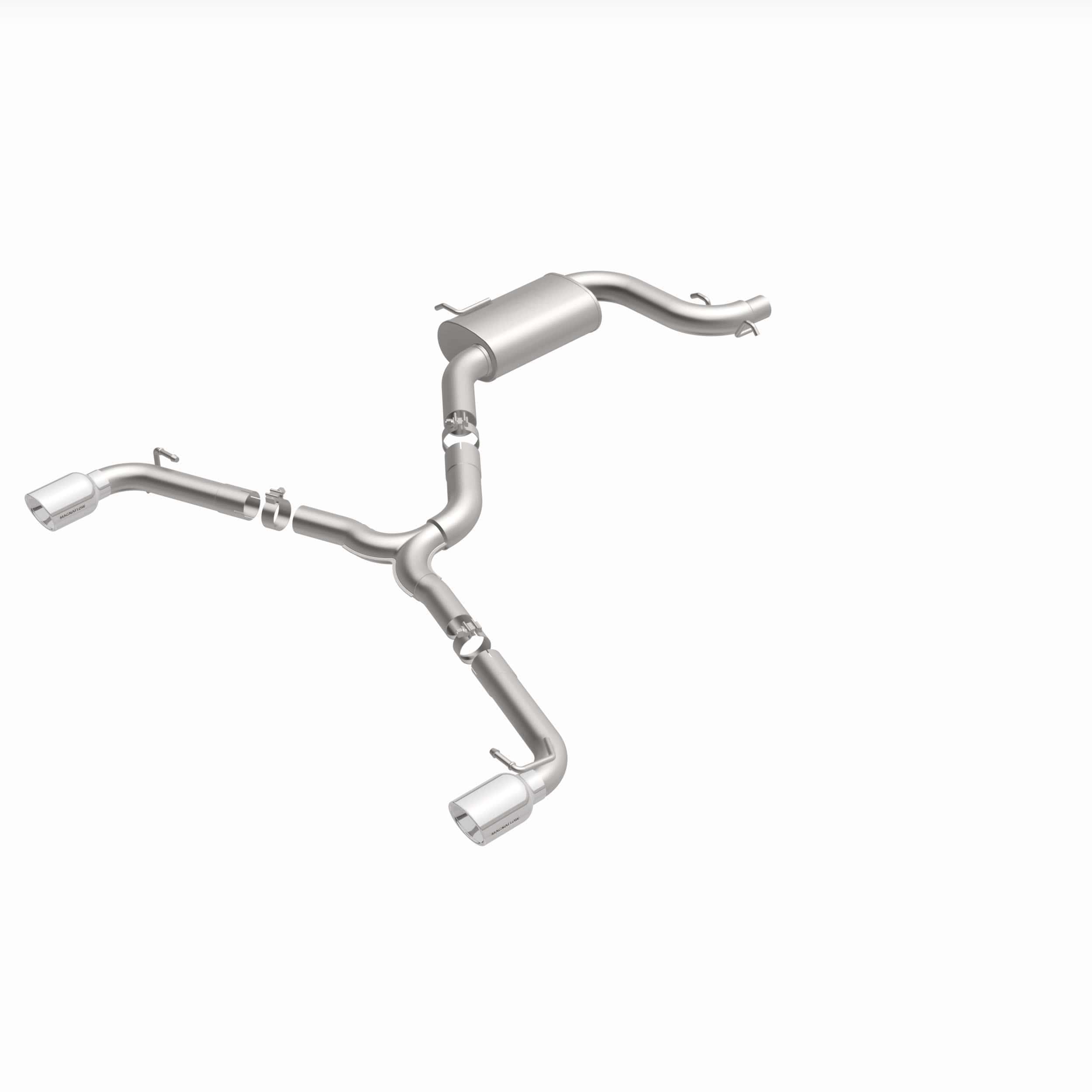 MagnaFlow Exhaust Products Exhaust MagnaFlow Exhaust Products 15521 - Sport Series Polished Cat-Back System
