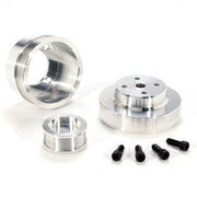 BBK Performance Parts 1553 - 1979-1993 MUSTANG 5.0 3 PC UNDER DRIVE PULLEY KIT BILLET ALUMINUM 1