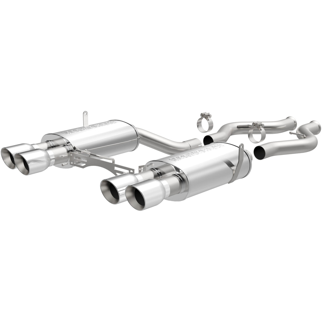 MagnaFlow Exhaust Products 15544 - Touring Series Polished Cat-Back System 1