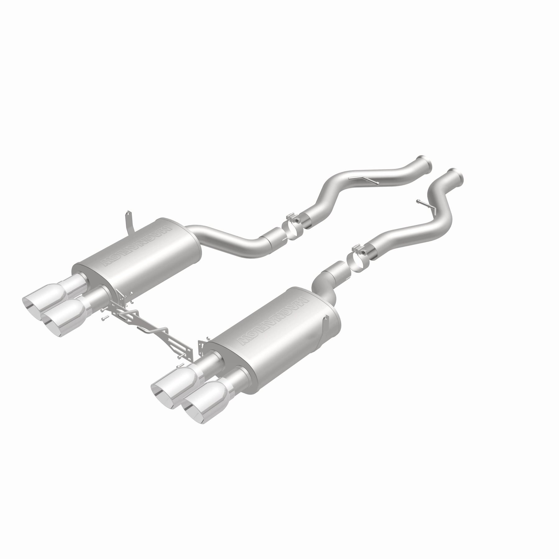 MagnaFlow Exhaust Products 15544 - Touring Series Polished Cat-Back System 2