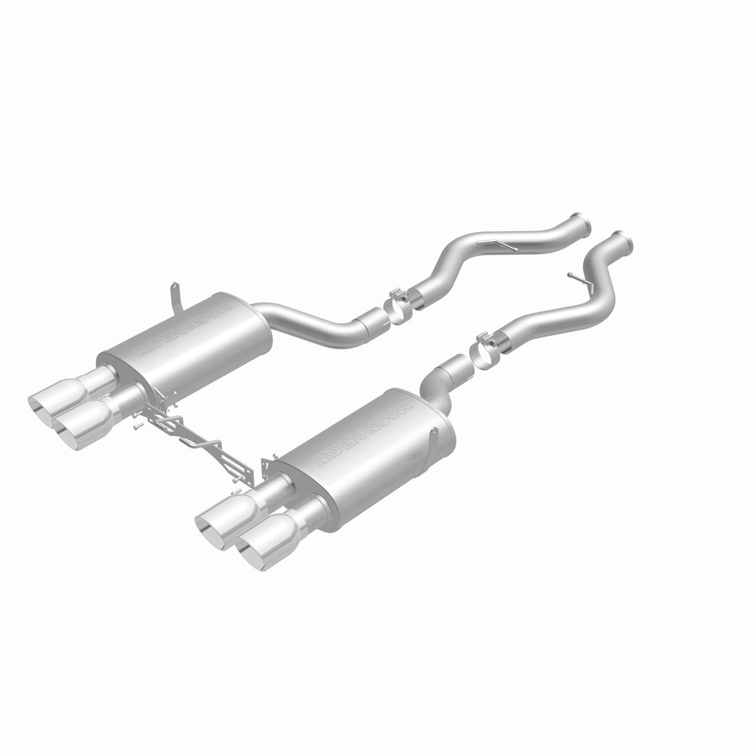 MagnaFlow Exhaust Products 15544 - Touring Series Polished Cat-Back System 3