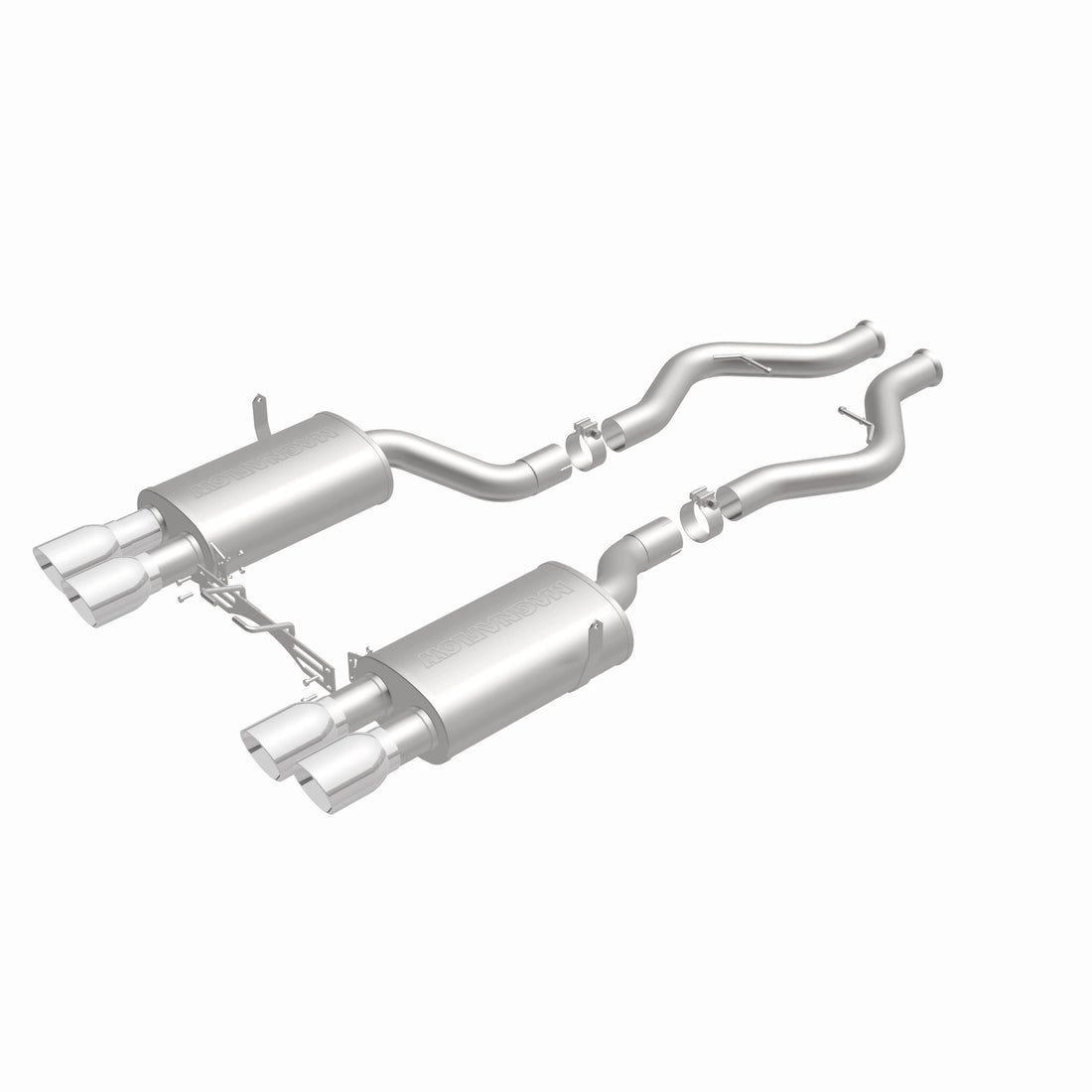 MagnaFlow Exhaust Products 15544 - Touring Series Polished Cat-Back System 4