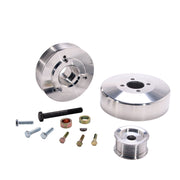 BBK Performance Parts 15550 - 1997-2004 FORD 4.6L/5.4L F-SERIES/EXPED 3 PC UNDER DRIVE PULLEY KIT (ALUMINUM) 1