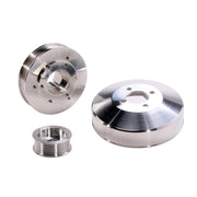 BBK Performance Parts 15550 - 1997-2004 FORD 4.6L/5.4L F-SERIES/EXPED 3 PC UNDER DRIVE PULLEY KIT (ALUMINUM) 2