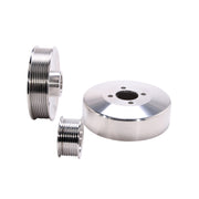 BBK Performance Parts 15550 - 1997-2004 FORD 4.6L/5.4L F-SERIES/EXPED 3 PC UNDER DRIVE PULLEY KIT (ALUMINUM) 3