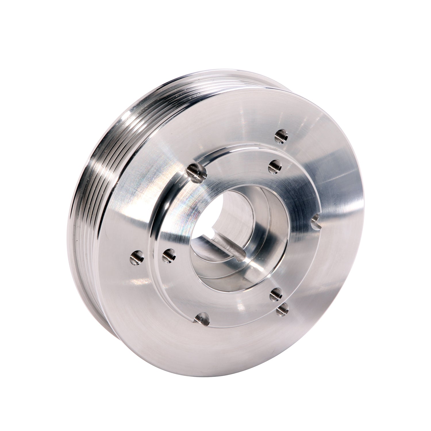 BBK Performance Parts 15550 - 1997-2004 FORD 4.6L/5.4L F-SERIES/EXPED 3 PC UNDER DRIVE PULLEY KIT (ALUMINUM) 4