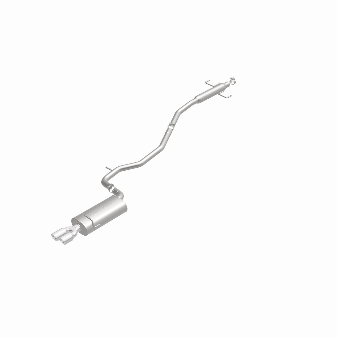 MagnaFlow Exhaust Products 15551 - Street Series Polished Cat-Back System
