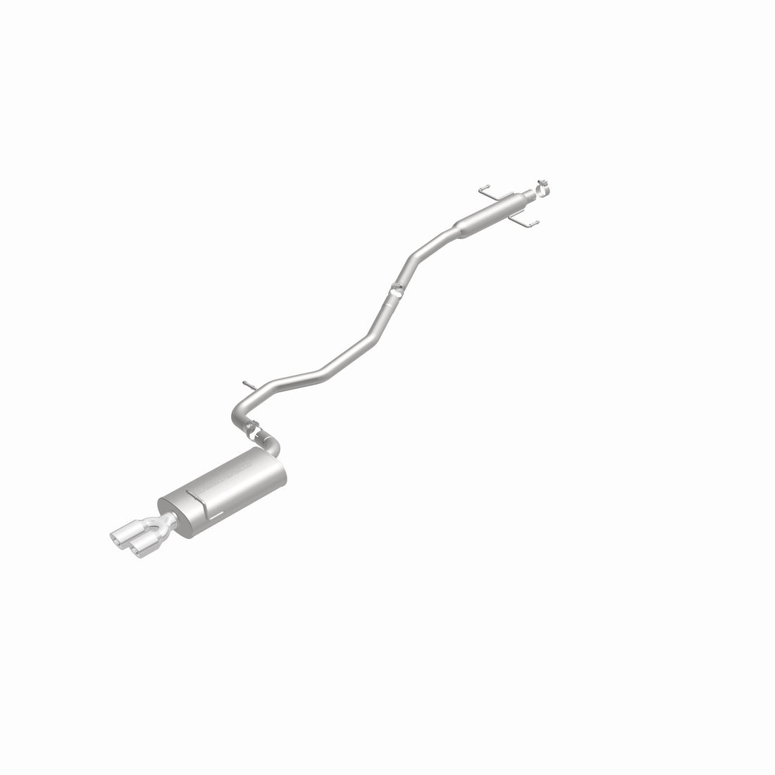 MagnaFlow Exhaust Products 15551 - Street Series Polished Cat-Back System