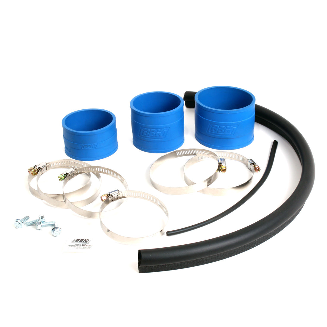 BBK Performance Parts 15575 - 1986-1993 MUSTANG 5.0 FENDERWELL COLD AIR INTAKE (BLACKOUT FINISH) 2