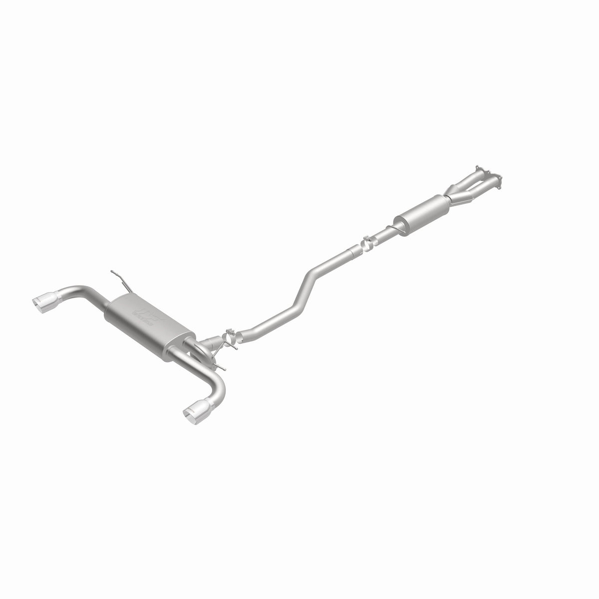 MagnaFlow Exhaust Products 15576 - Touring Series Polished Cat-Back System 3