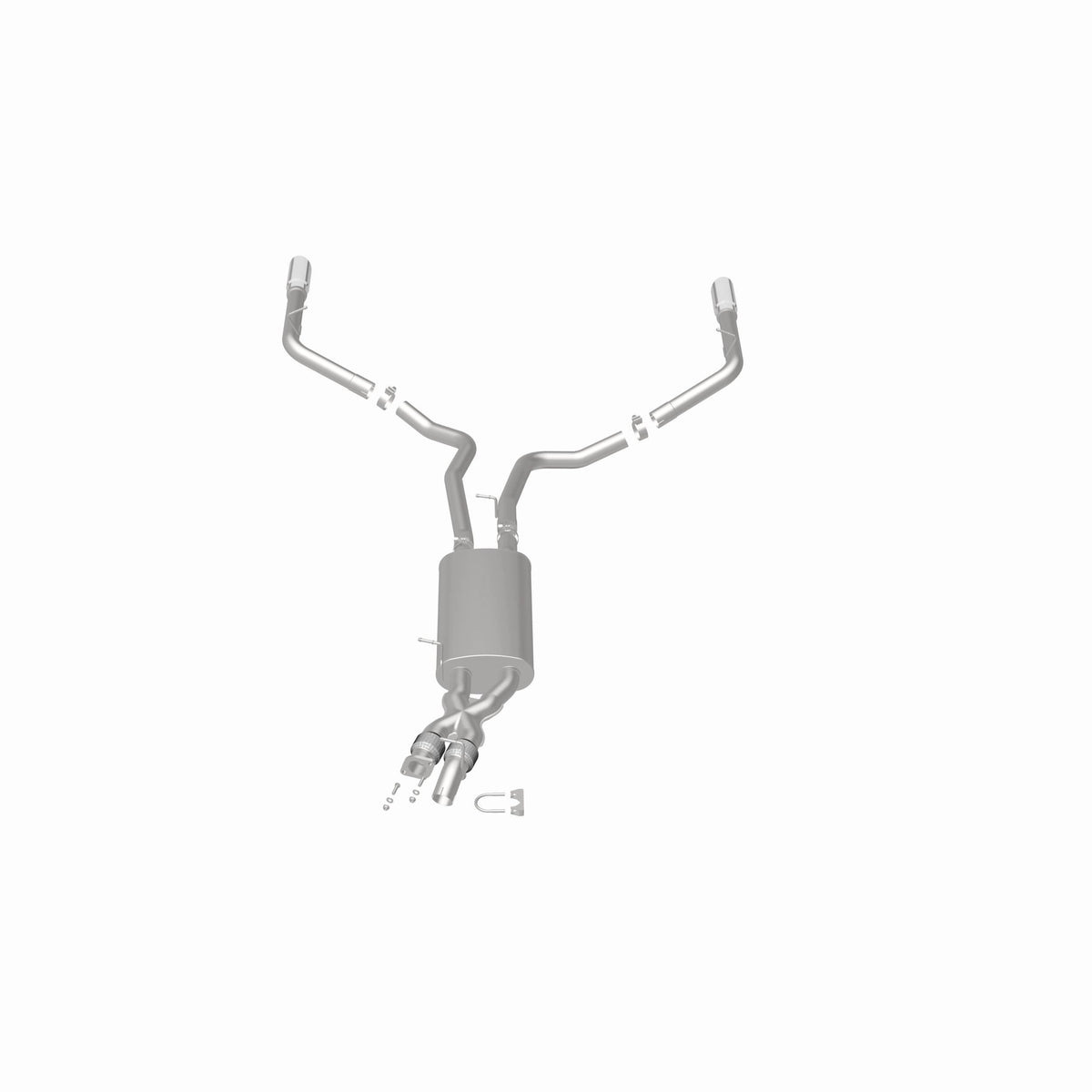 MagnaFlow Exhaust Products 15579 - Touring Series Polished Cat-Back System 1