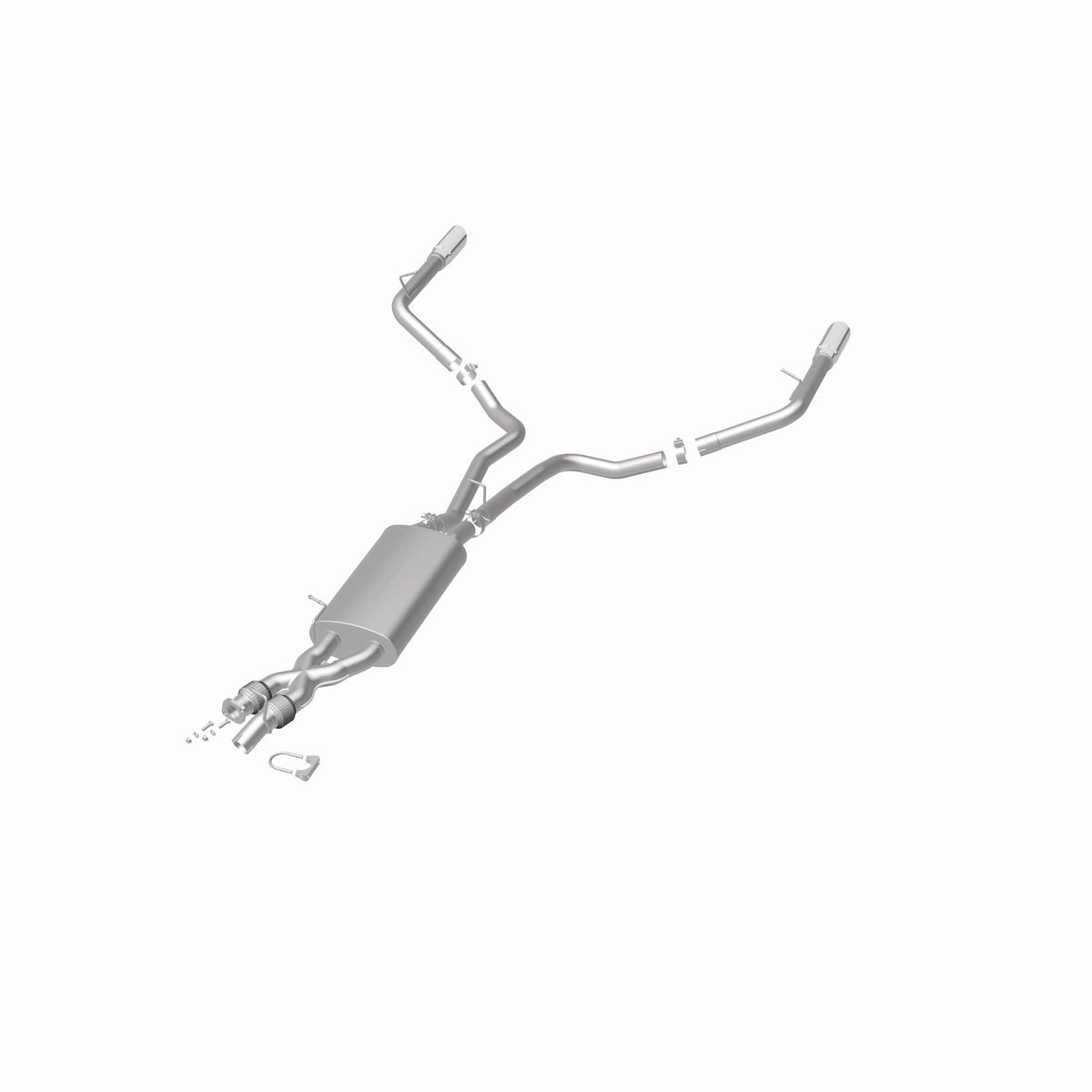 MagnaFlow Exhaust Products 15579 - Touring Series Polished Cat-Back System 2