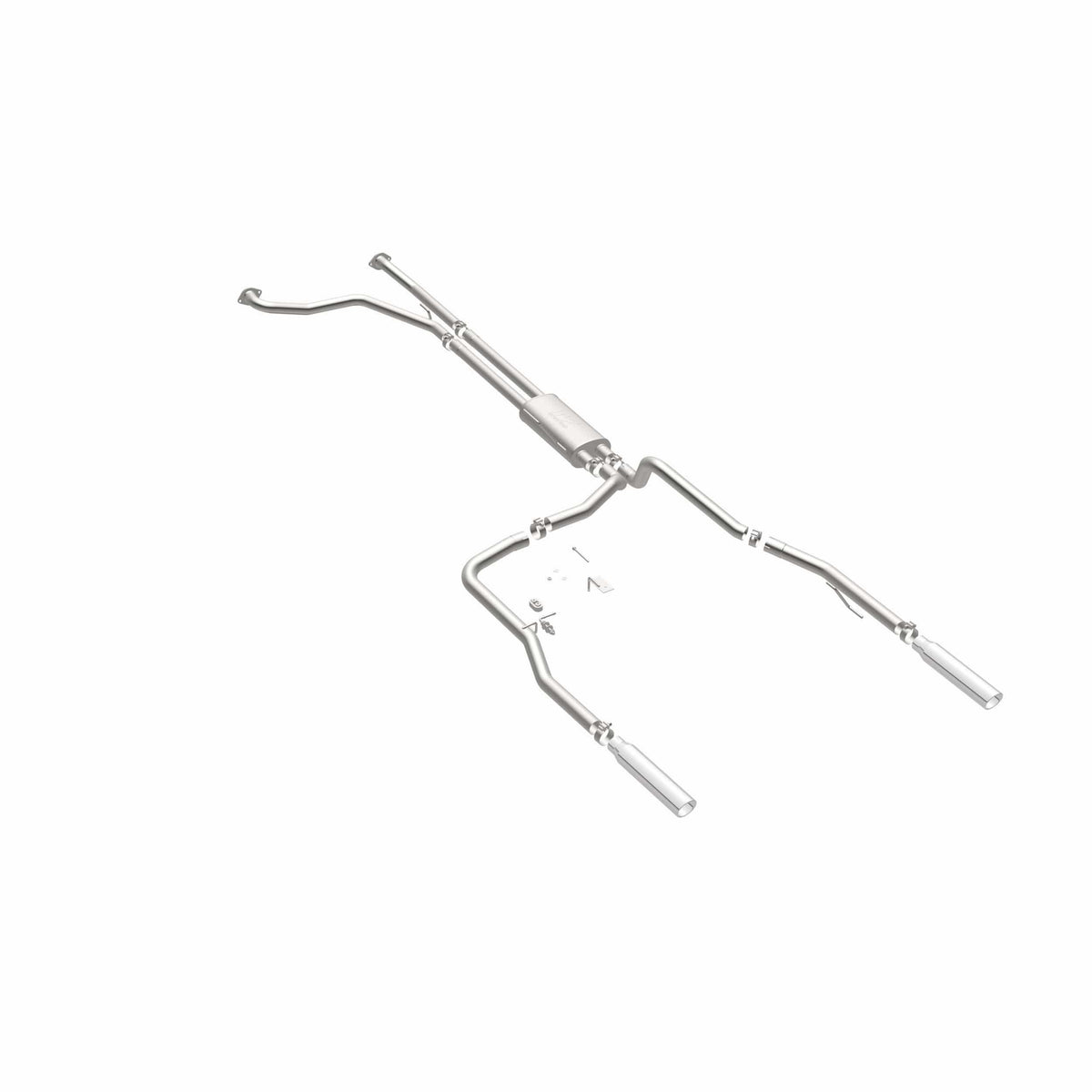 MagnaFlow Exhaust Products Exhaust MagnaFlow Exhaust Products 15582 - Street Series Polished Cat-Back System