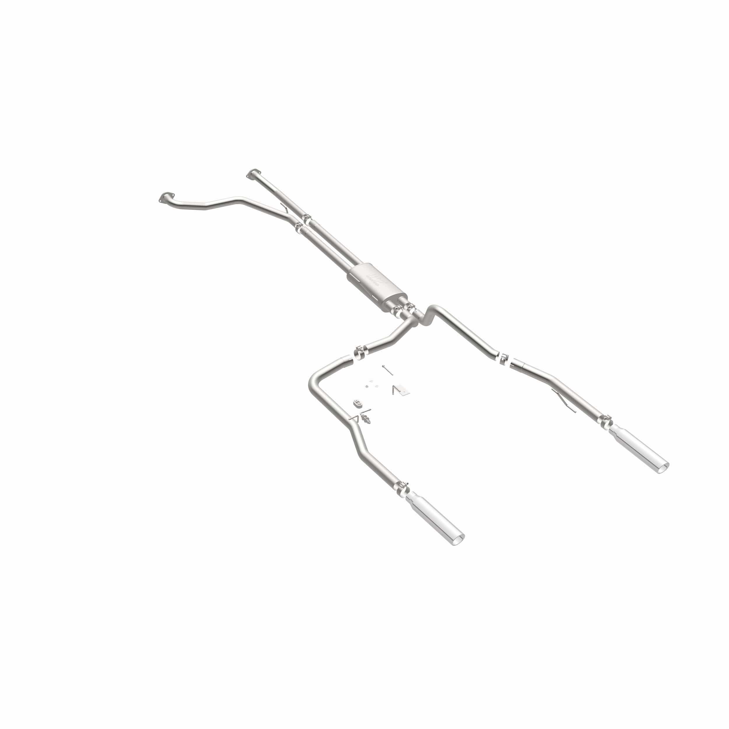 MagnaFlow Exhaust Products Exhaust MagnaFlow Exhaust Products 15582 - Street Series Polished Cat-Back System