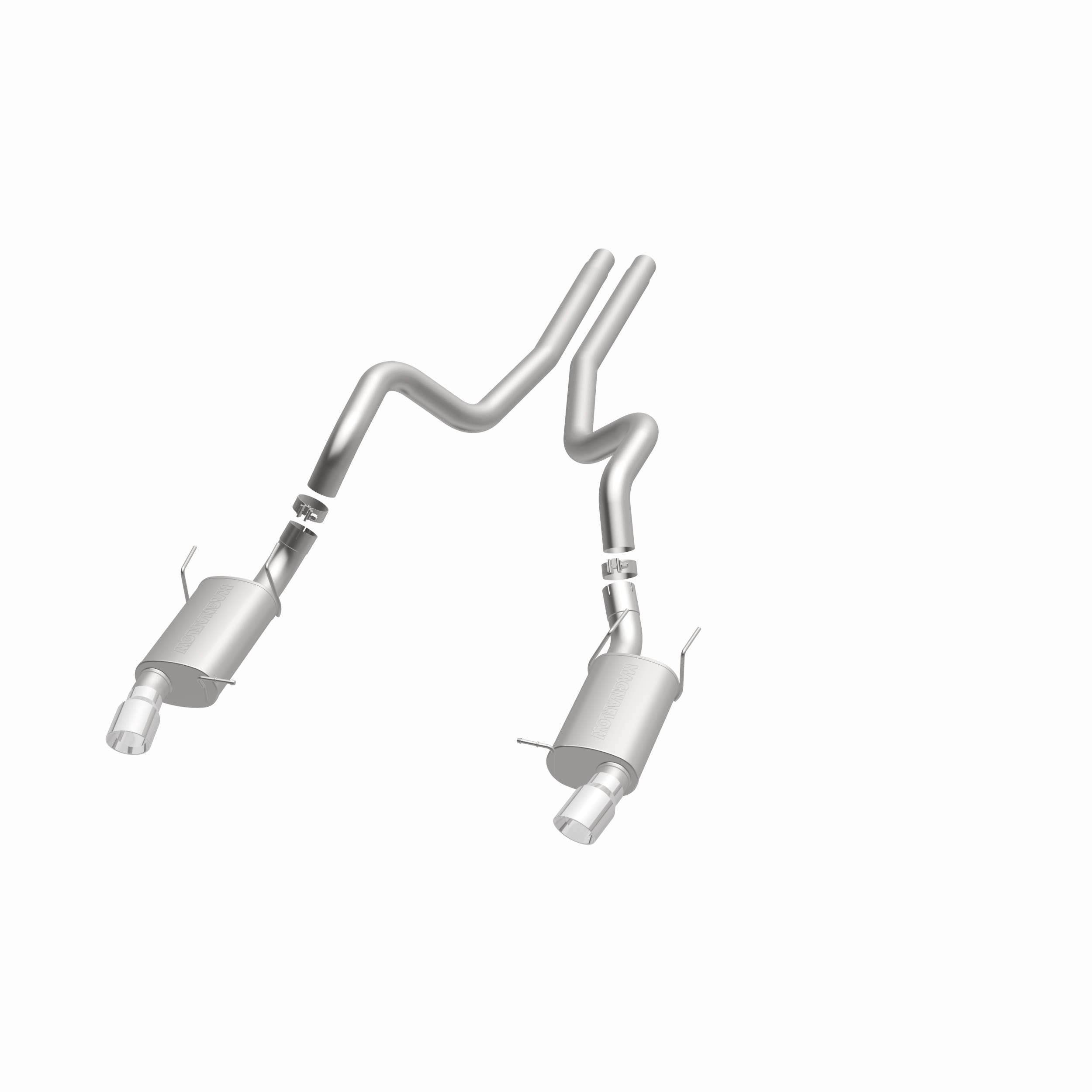 MagnaFlow Exhaust Products 15589 - Street Series Polished Cat-Back System 2
