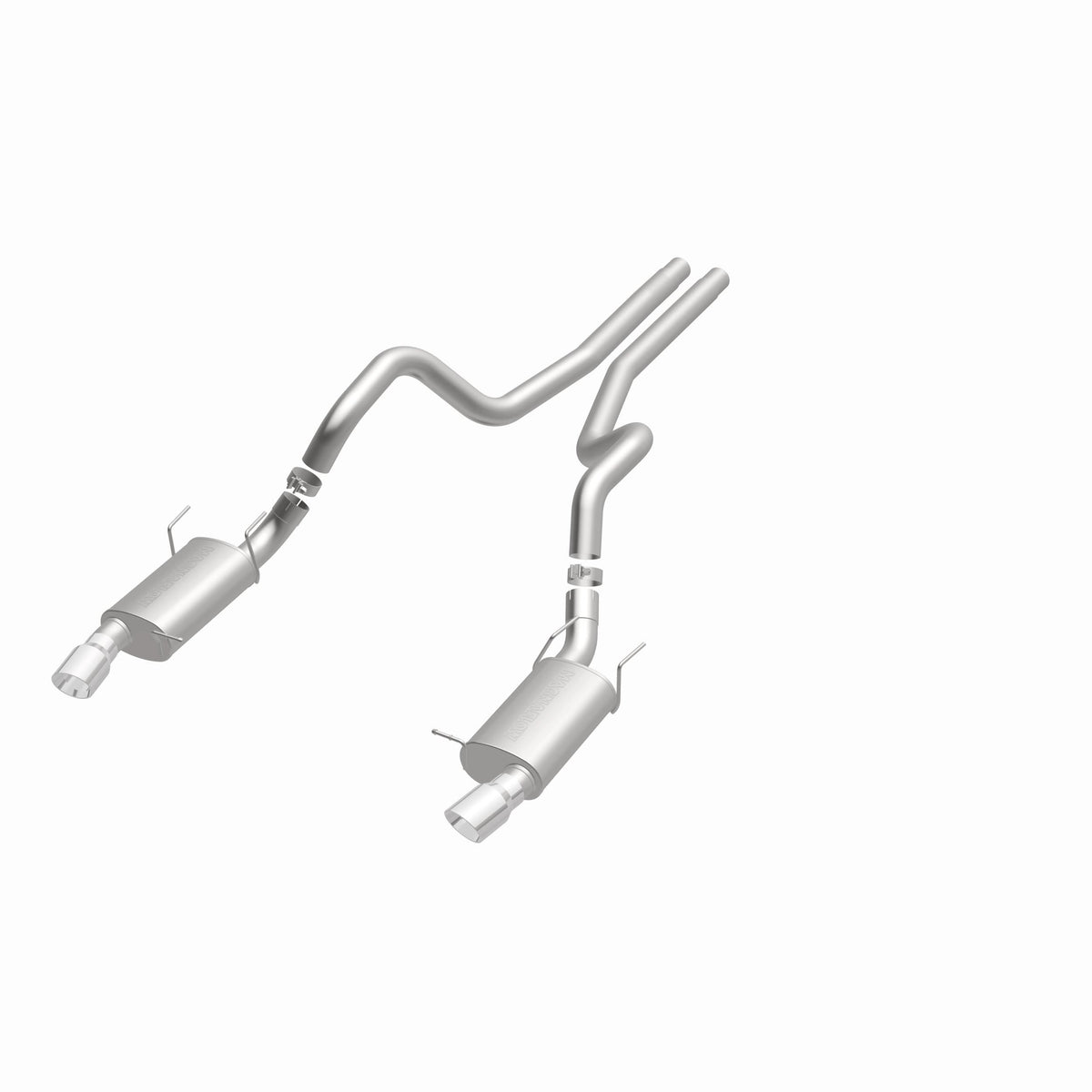 MagnaFlow Exhaust Products 15589 - Street Series Polished Cat-Back System 3