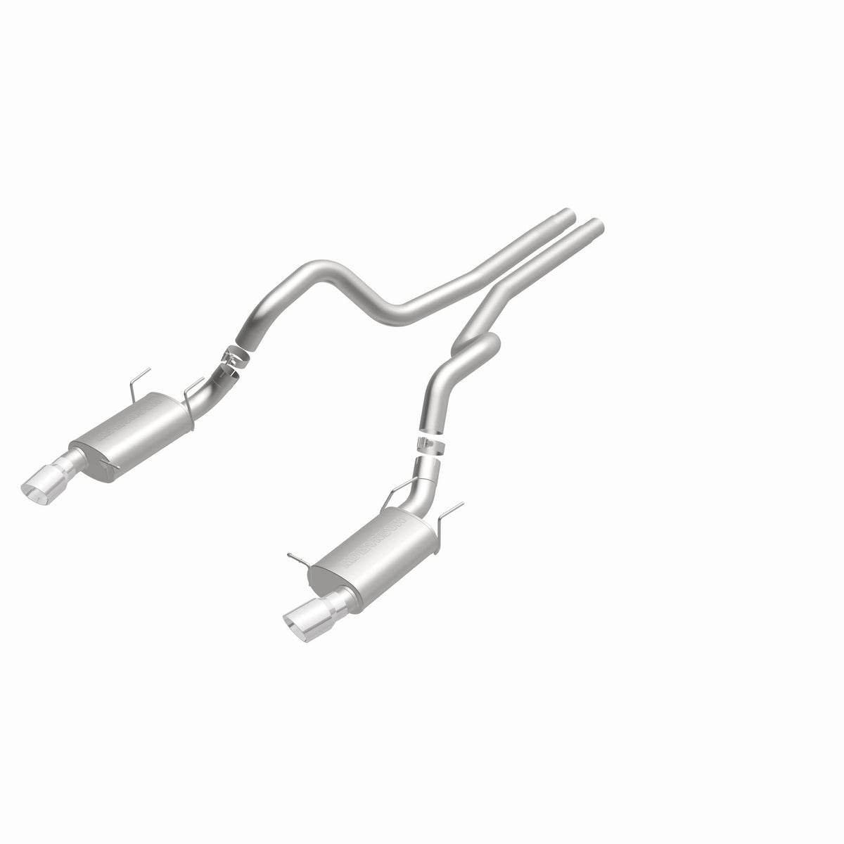 MagnaFlow Exhaust Products 15589 - Street Series Polished Cat-Back System 4