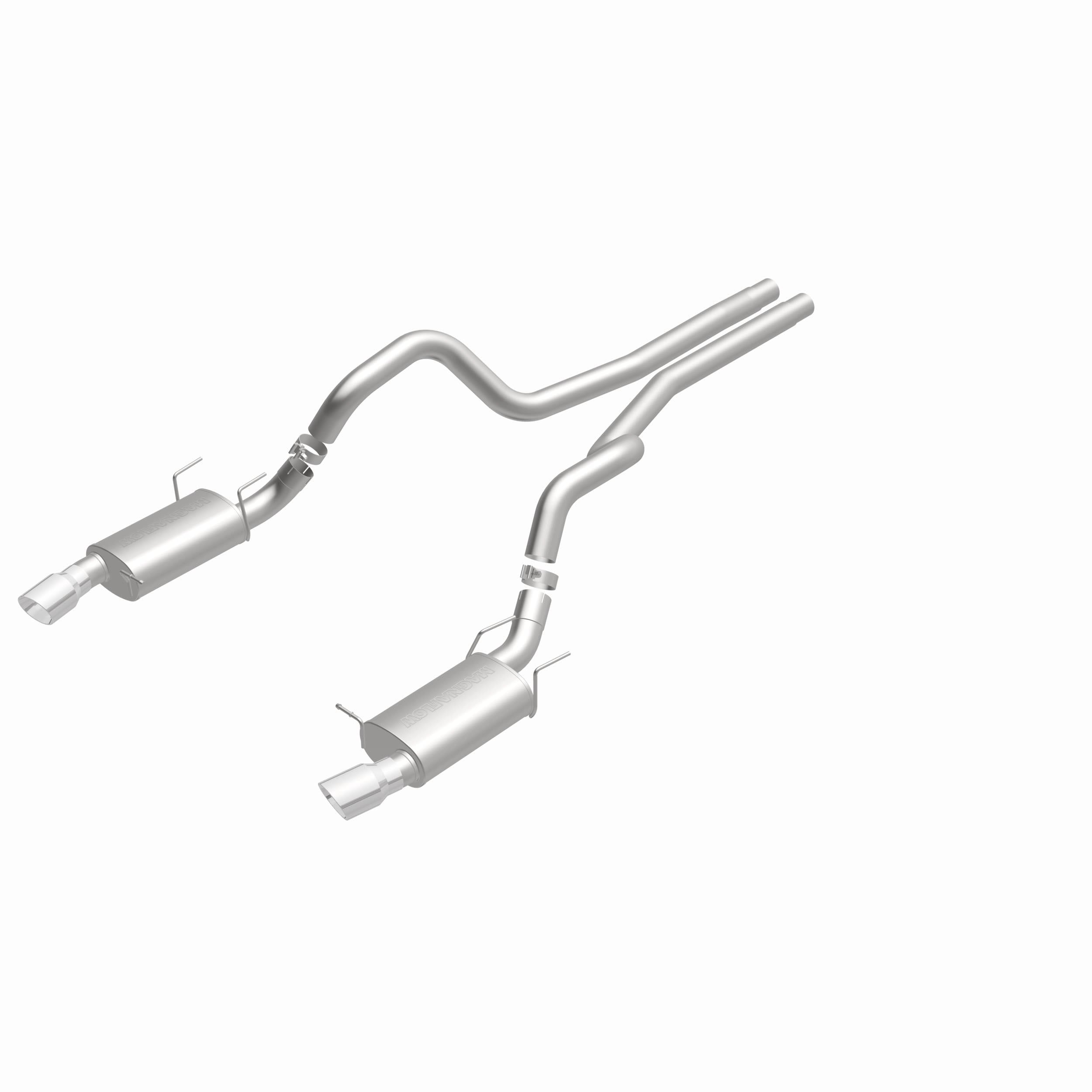 MagnaFlow Exhaust Products 15589 - Street Series Polished Cat-Back System 5