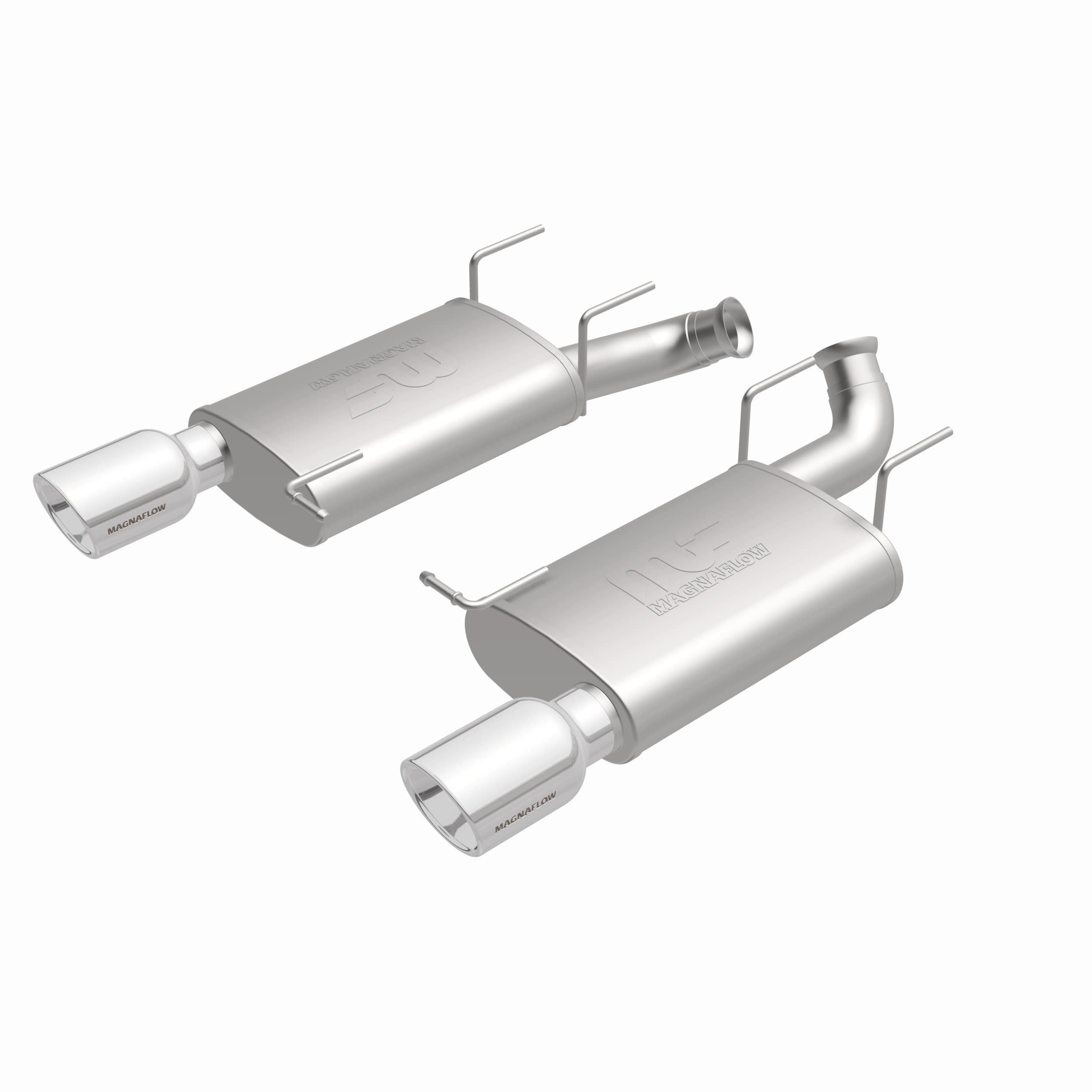 MagnaFlow Exhaust Products 15595 - Street Series Polished Axle Back System 3