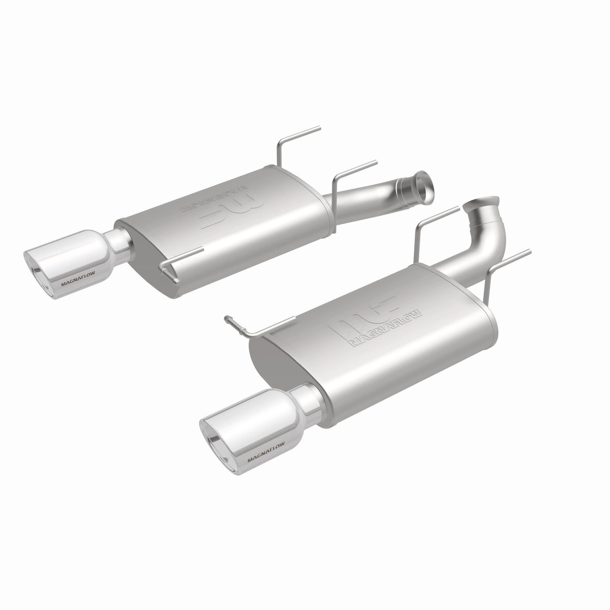 MagnaFlow Exhaust Products 15595 - Street Series Polished Axle Back System 4