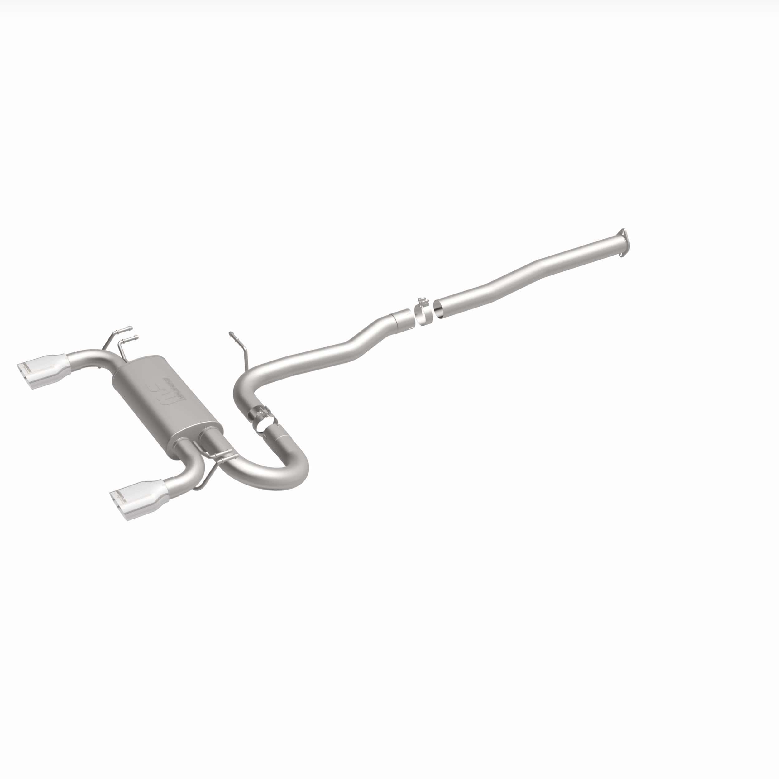 MagnaFlow Exhaust Products Exhaust MagnaFlow Exhaust Products 15597 - Street Series Polished Cat-Back System