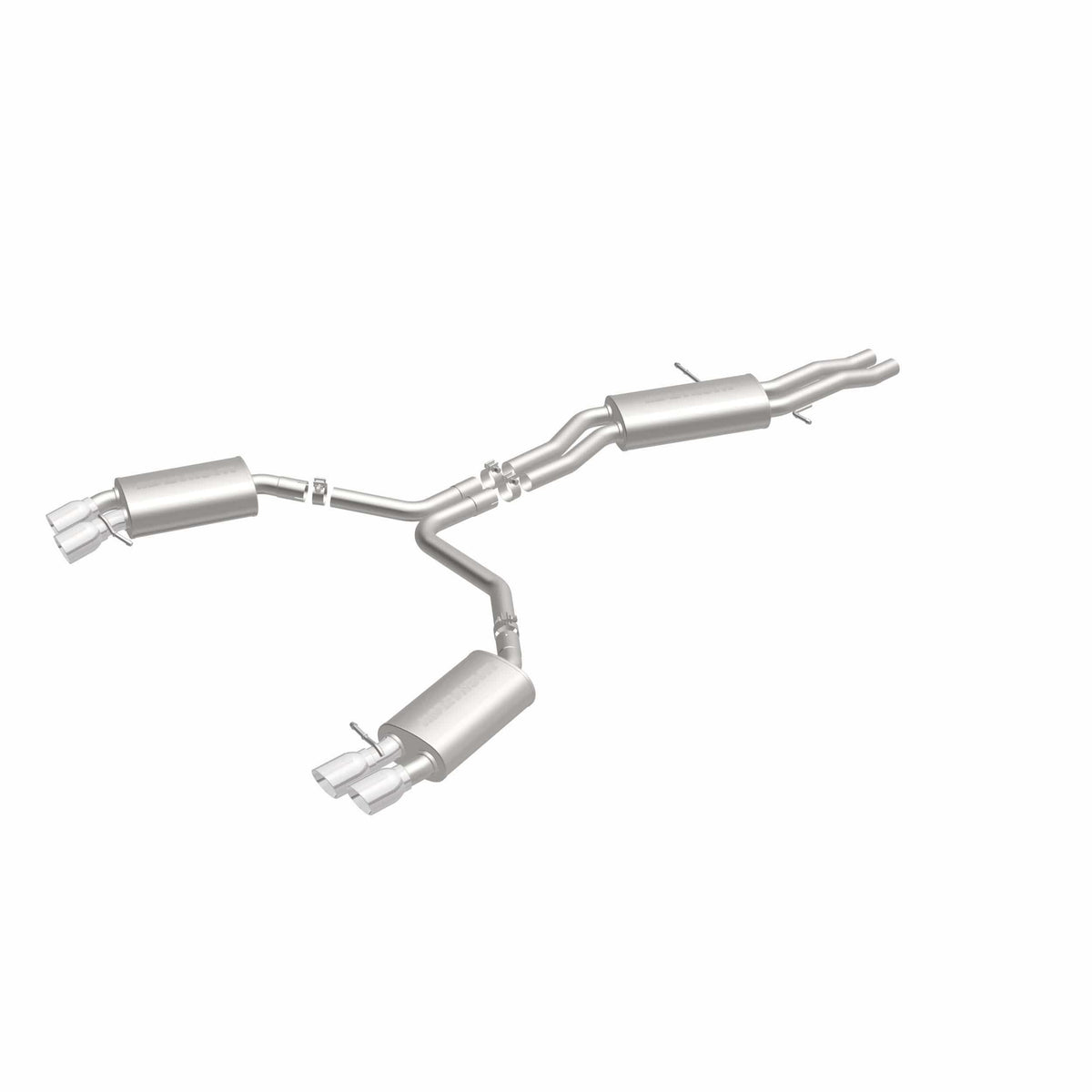 MagnaFlow Exhaust Products Exhaust MagnaFlow Exhaust Products 15599 - Touring Series Polished Cat-Back System