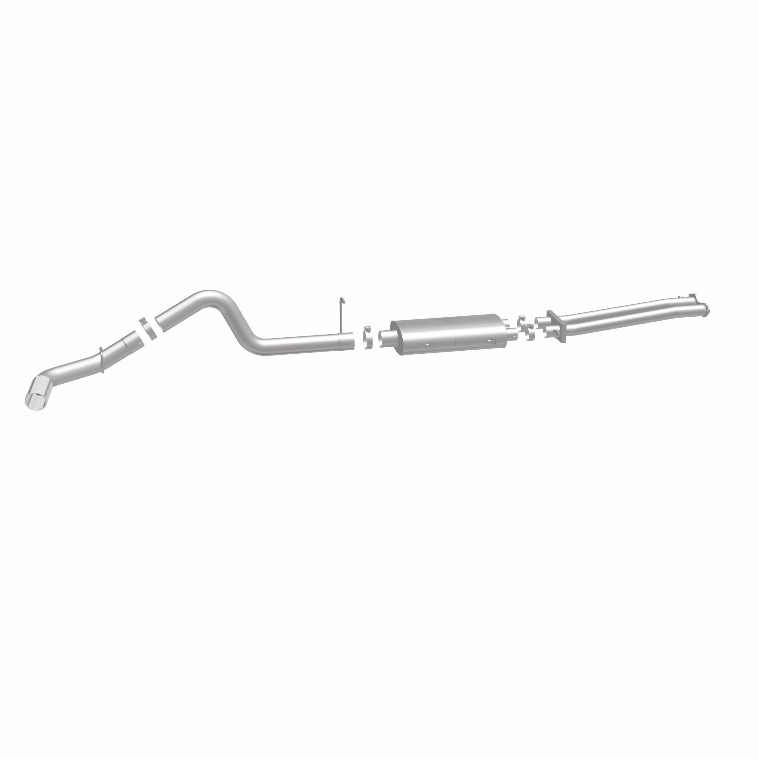 MagnaFlow Exhaust Products 15602 - Street Series Polished Cat-Back System 5
