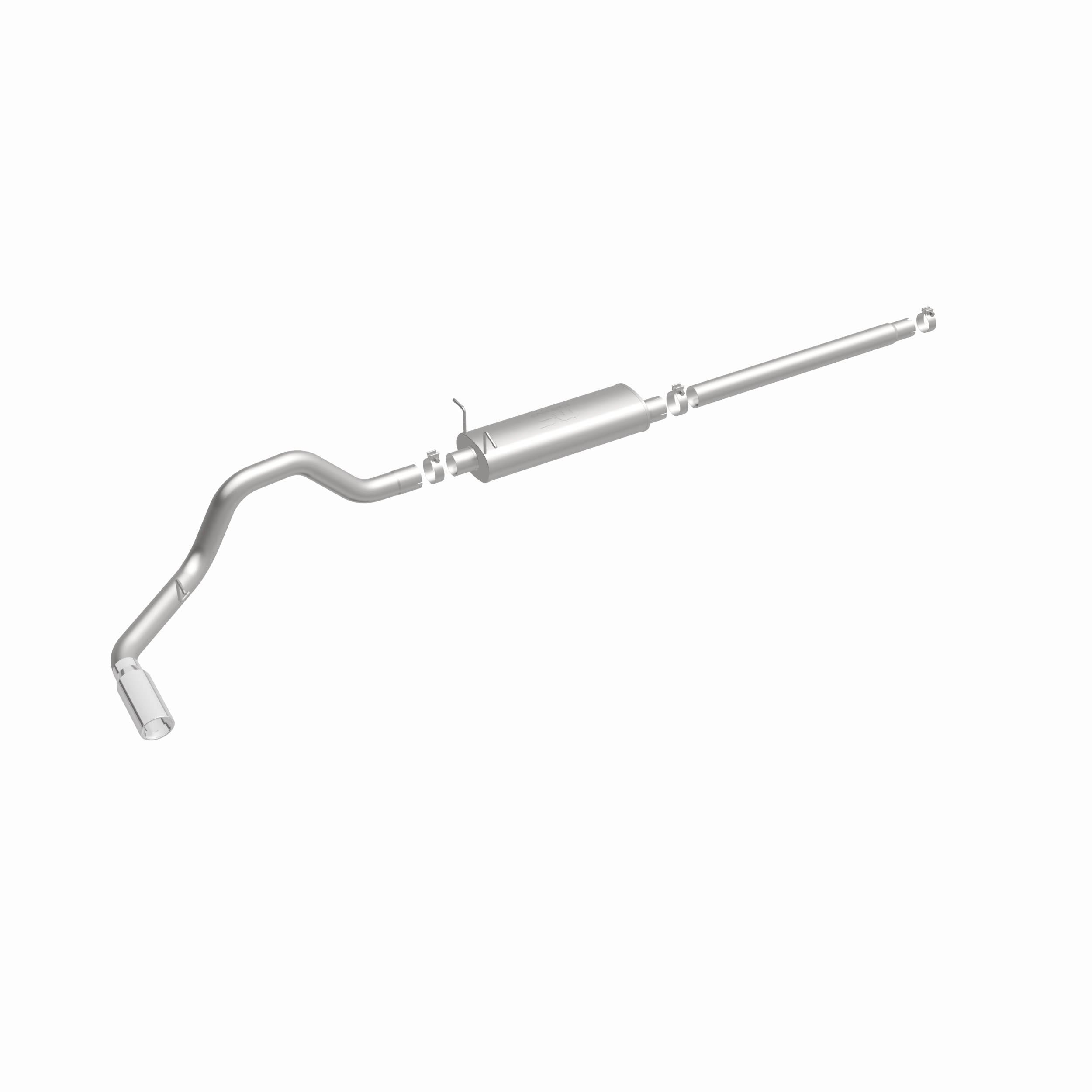 MagnaFlow Exhaust Products 15609 - Street Series Polished Cat-Back System 5