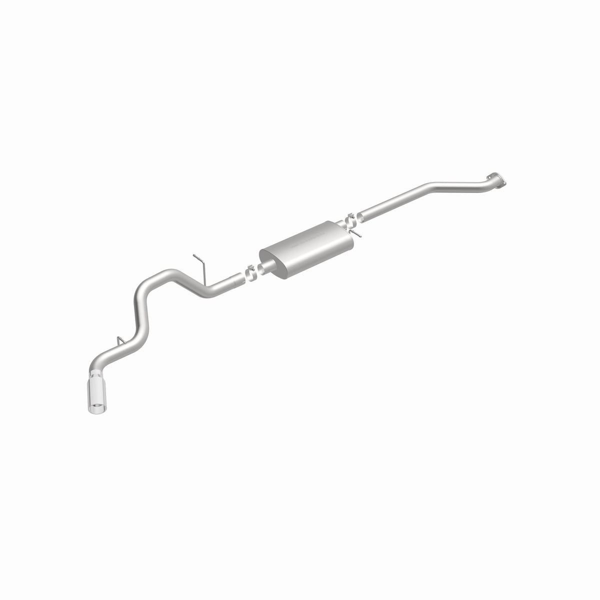 MagnaFlow Exhaust Products 15618 - Street Series Polished Cat-Back System 4