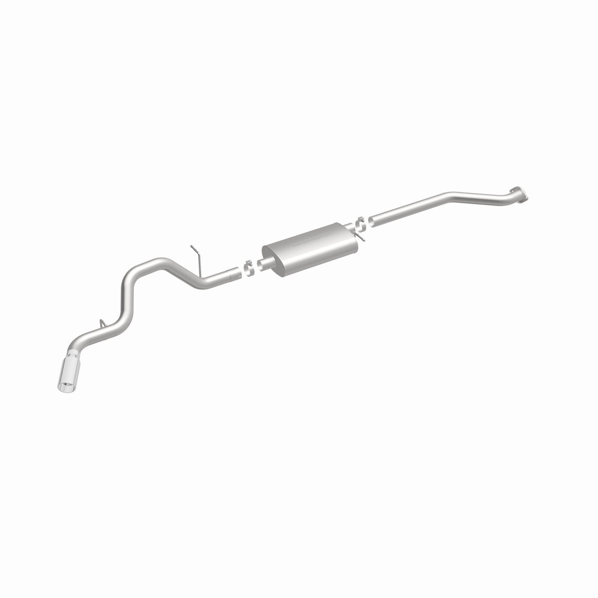 MagnaFlow Exhaust Products 15618 - Street Series Polished Cat-Back System 5