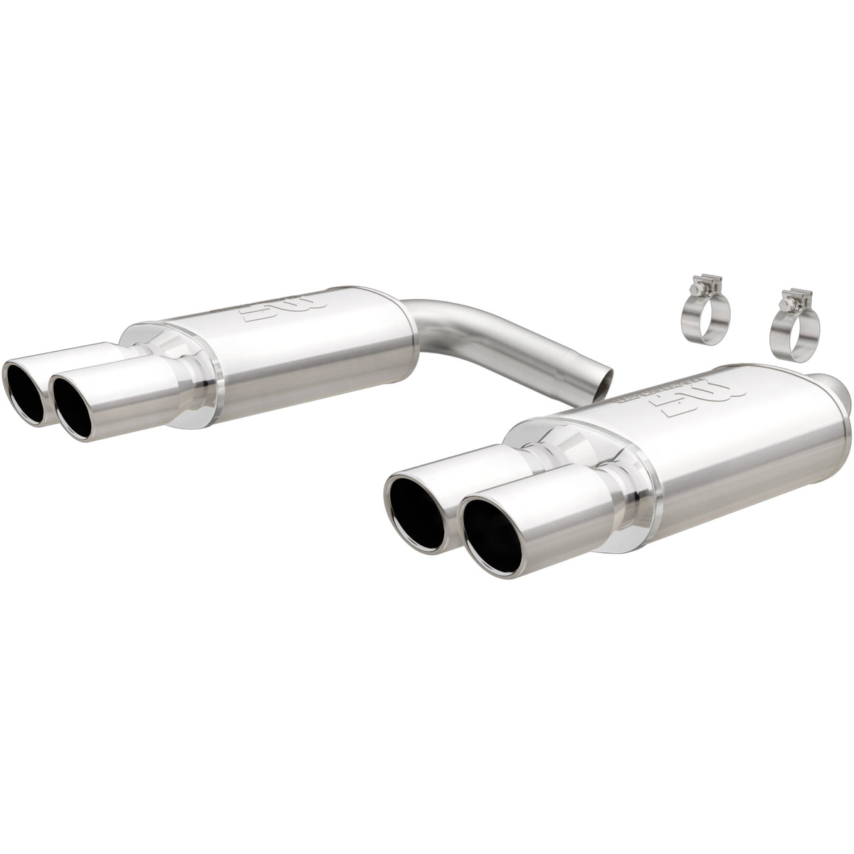 MagnaFlow Exhaust Products 15623 - Street Series Polished Axle Back System 1