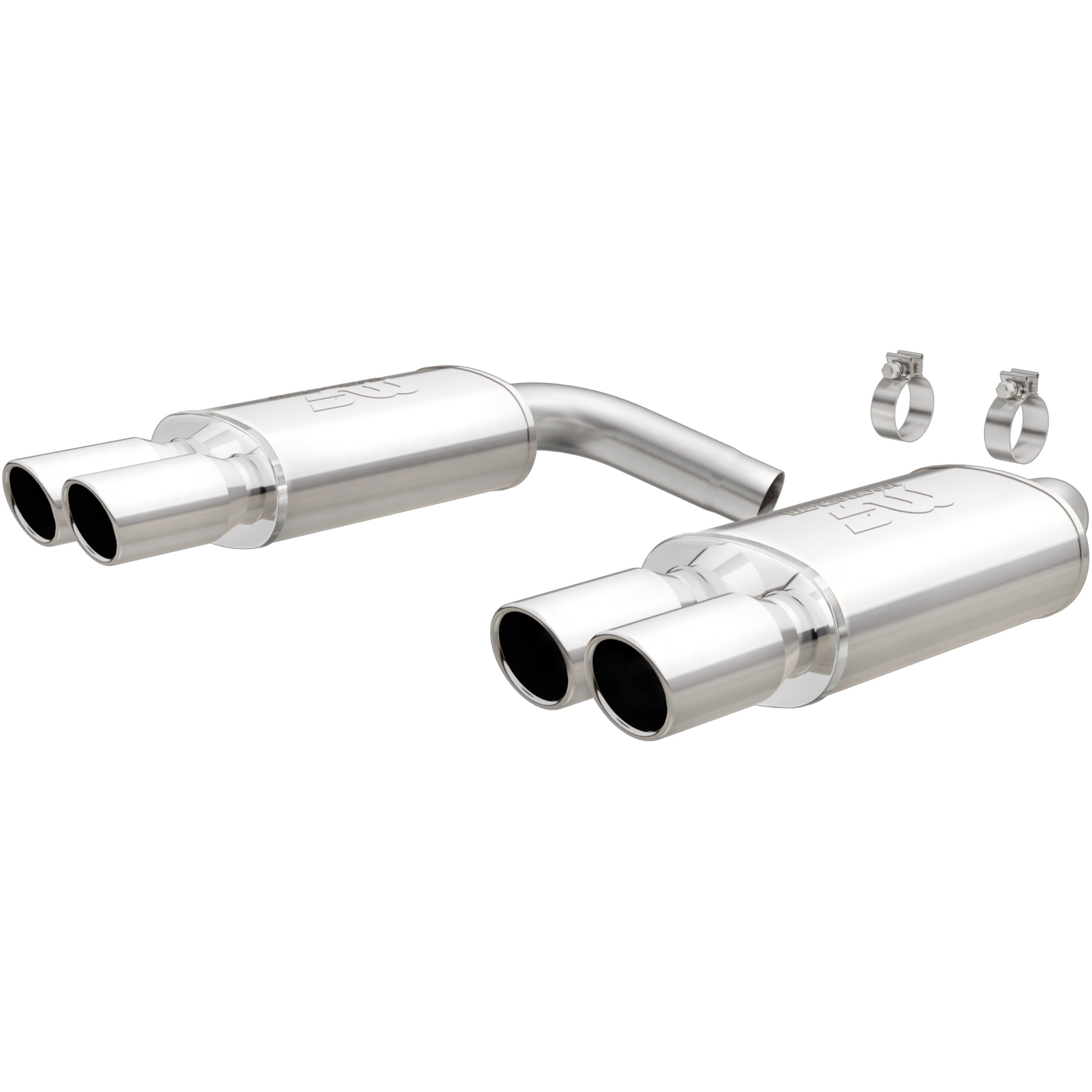 MagnaFlow Exhaust Products 15623 - Street Series Polished Axle Back System 1