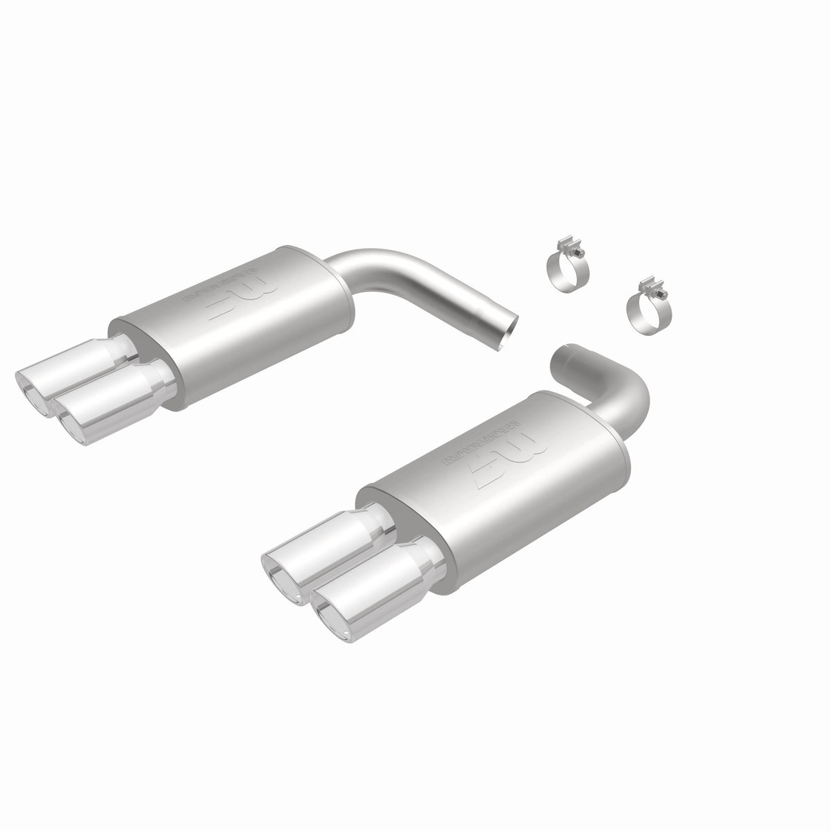 MagnaFlow Exhaust Products 15623 - Street Series Polished Axle Back System 3