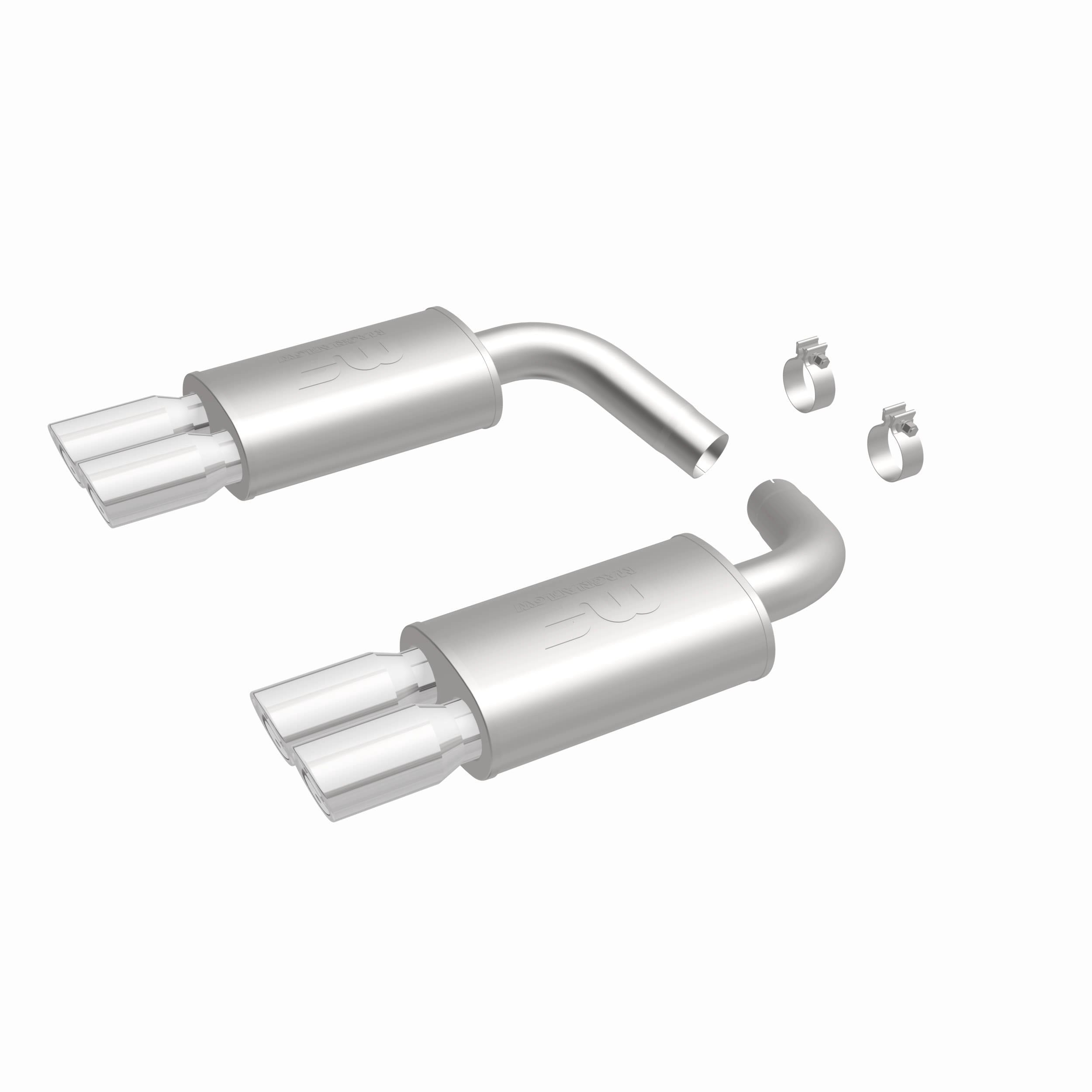 MagnaFlow Exhaust Products 15623 - Street Series Polished Axle Back System 5