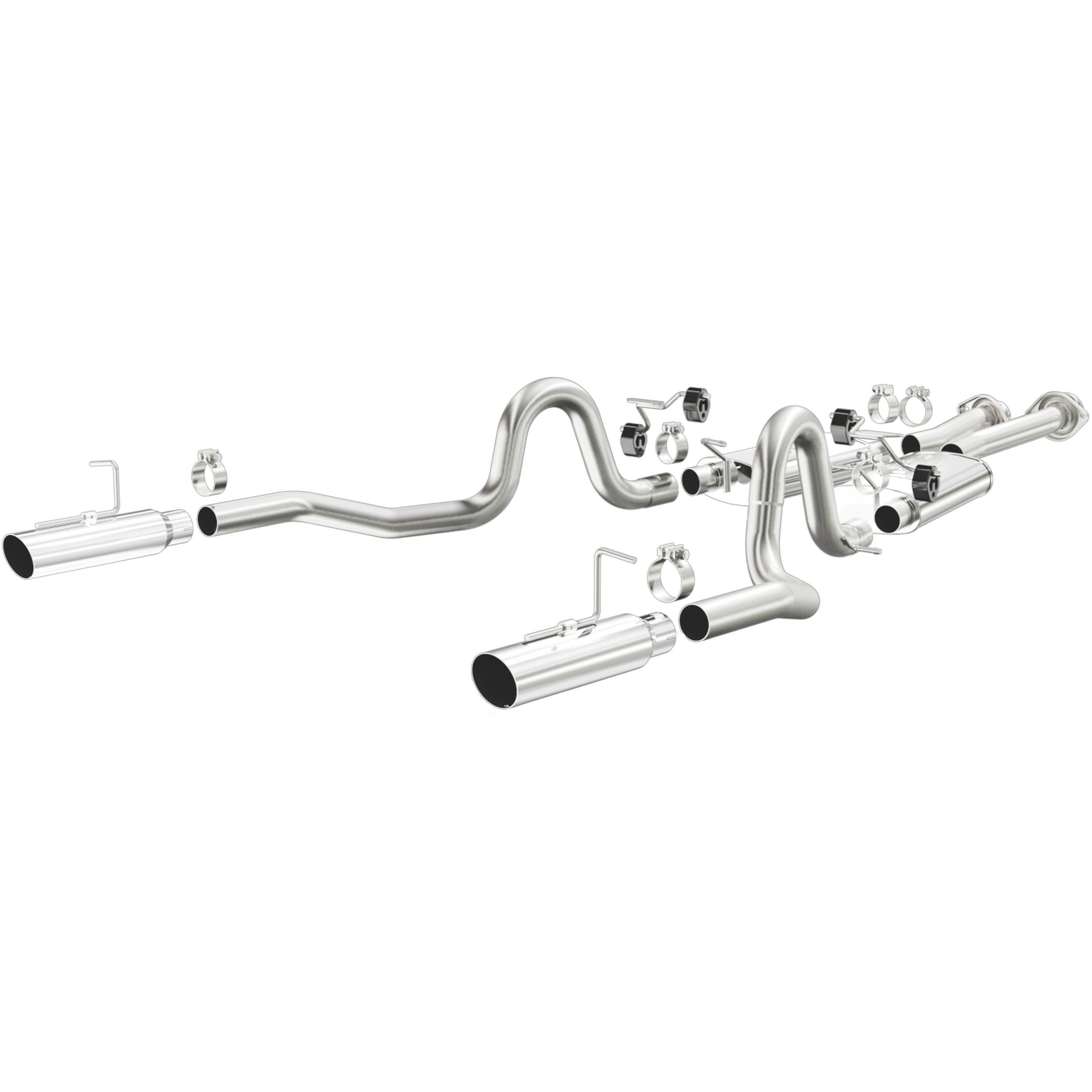MagnaFlow Exhaust Products 15638 - Street Series Polished Cat-Back System 5