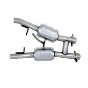 BBK Performance Parts 1563 - 1994-1995 MUSTANG GT/COBRA 2.5 FULL H PIPE W/HIGH FLOW CATALYTIC CONVERTERS 3