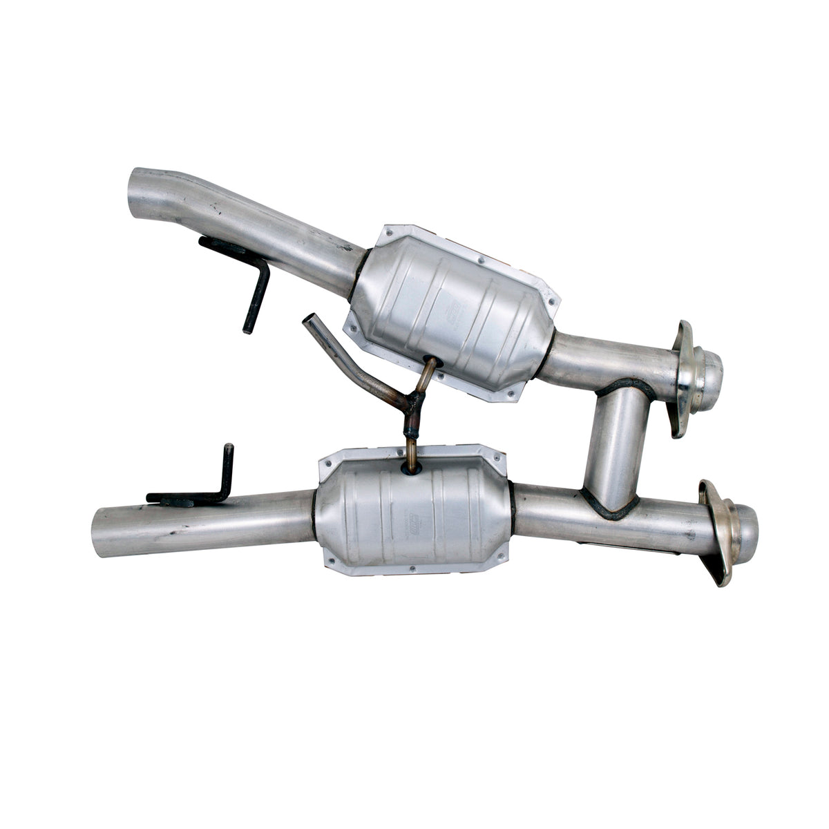 BBK Performance Parts 1563 - 1994-1995 MUSTANG GT/COBRA 2.5 FULL H PIPE W/HIGH FLOW CATALYTIC CONVERTERS 3