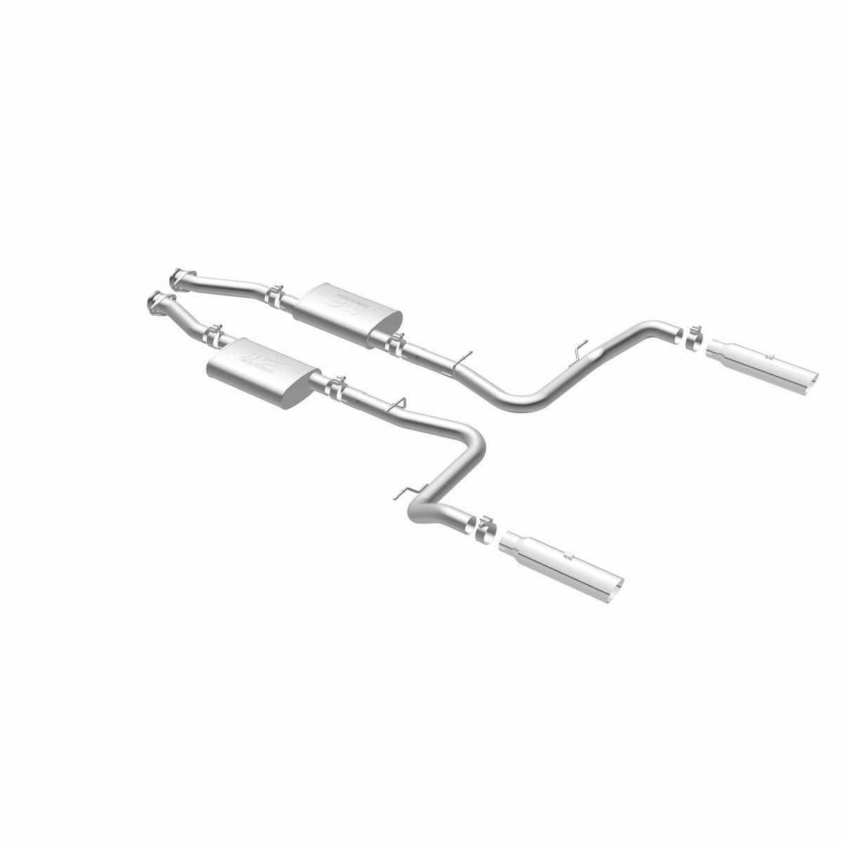 MagnaFlow Exhaust Products 15644 - Street Series Polished Cat-Back System 2