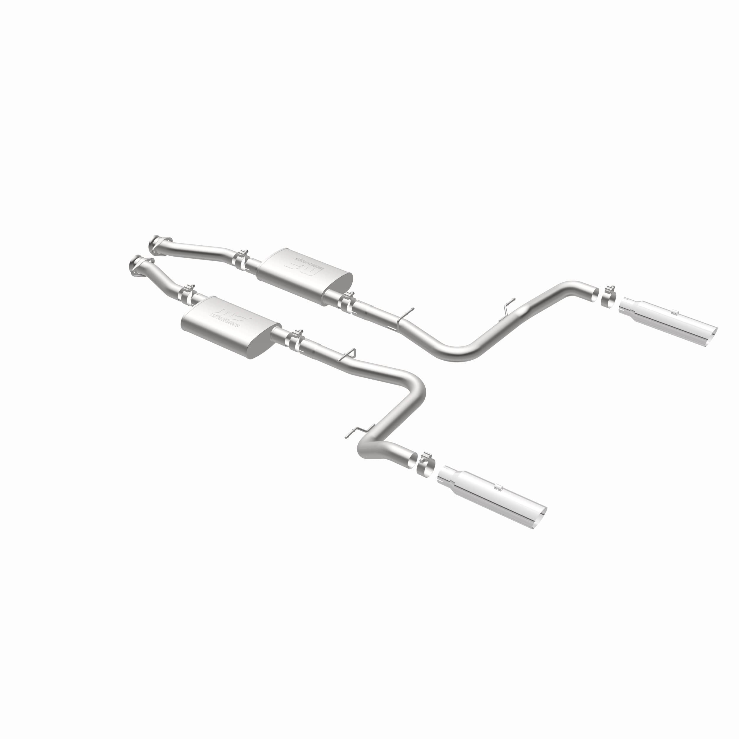 MagnaFlow Exhaust Products 15644 - Street Series Polished Cat-Back System 2