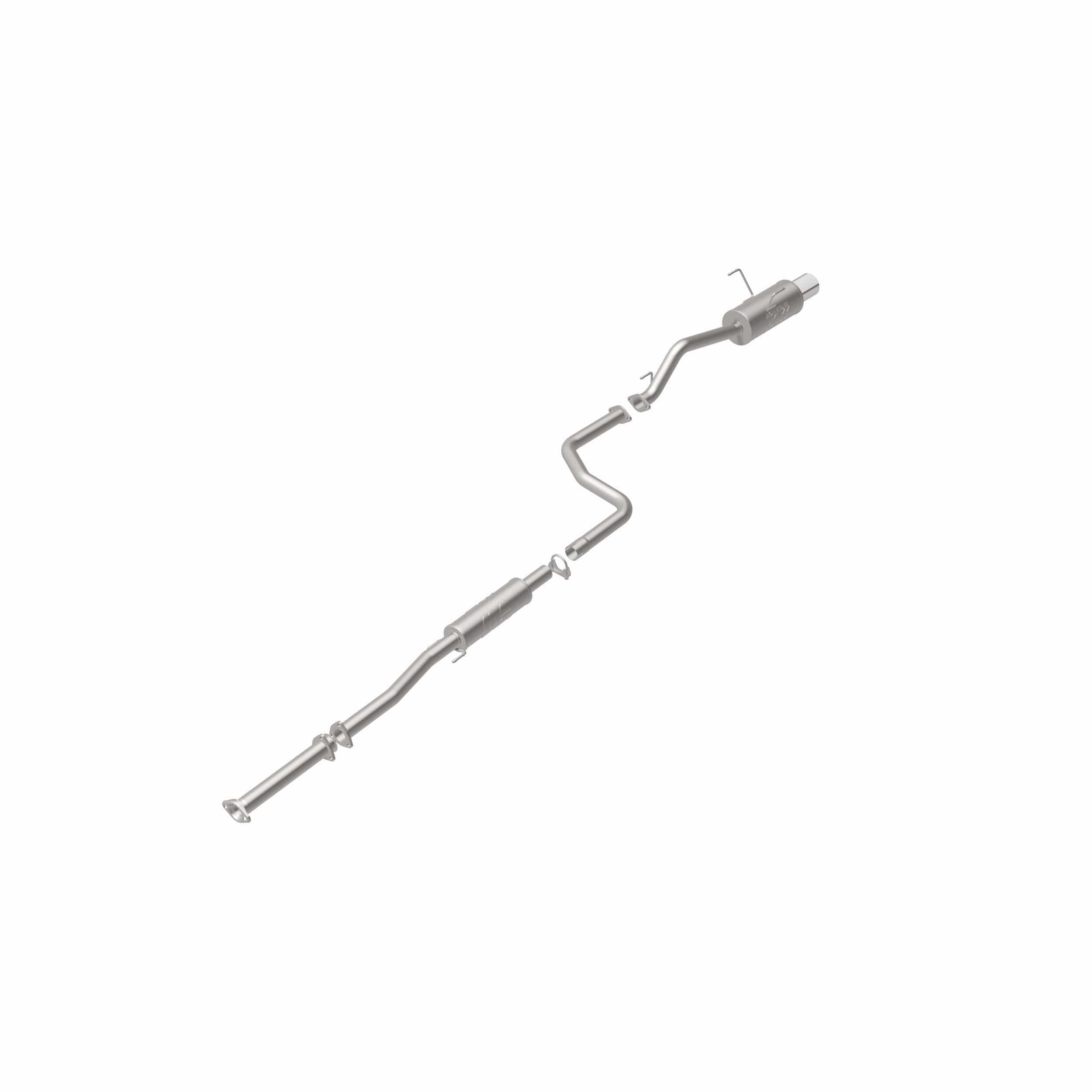 MagnaFlow Exhaust Products Exhaust MagnaFlow Exhaust Products 15646 - Street Series Polished Cat-Back System