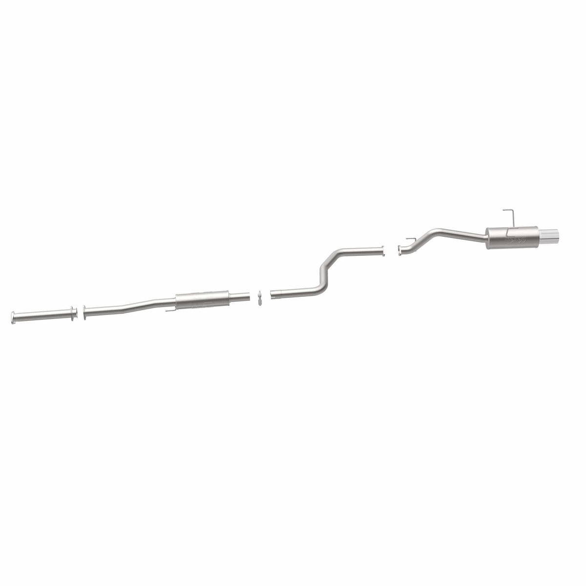 MagnaFlow Exhaust Products Exhaust MagnaFlow Exhaust Products 15646 - Street Series Polished Cat-Back System