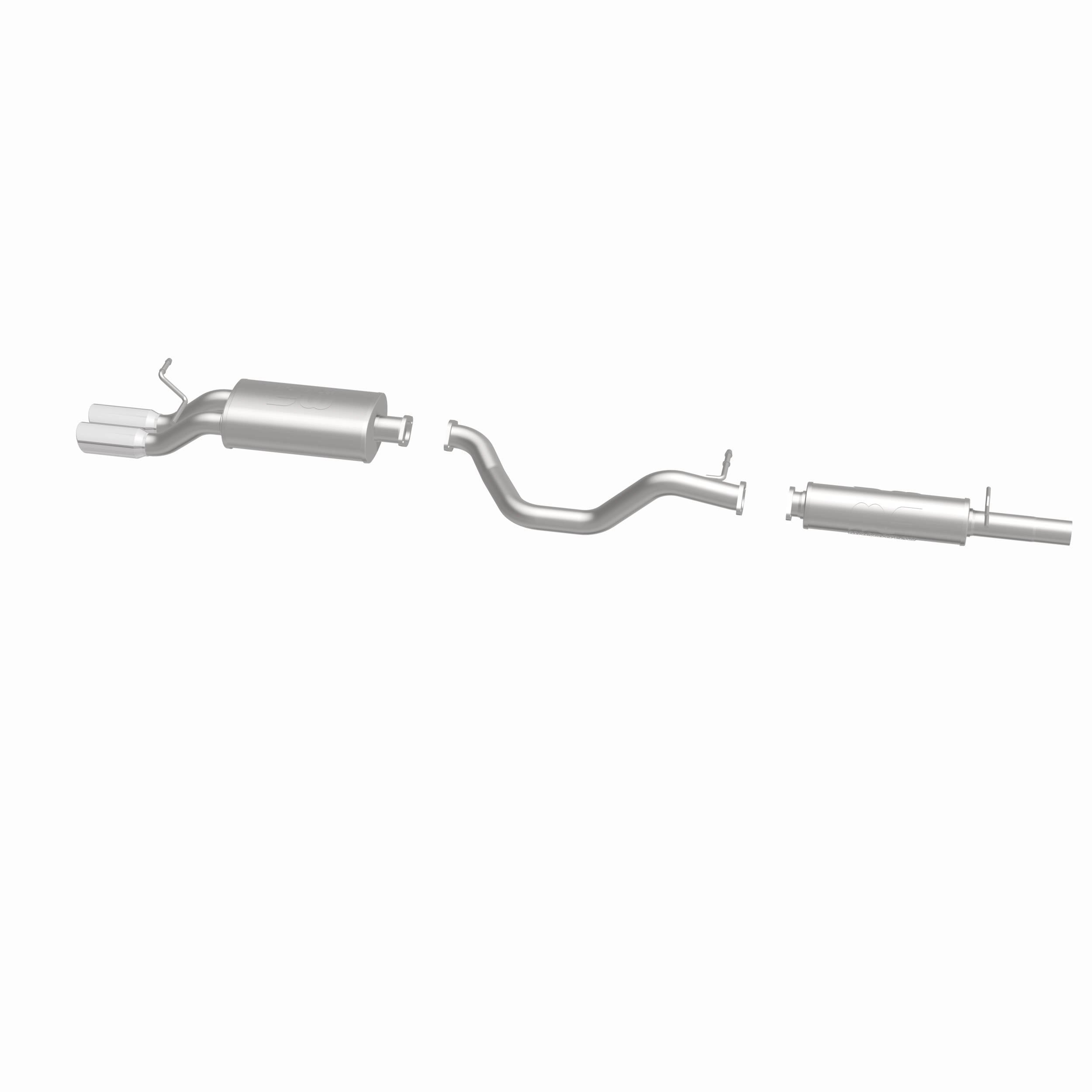 MagnaFlow Exhaust Products 15648 - Touring Series Polished Cat-Back System 2
