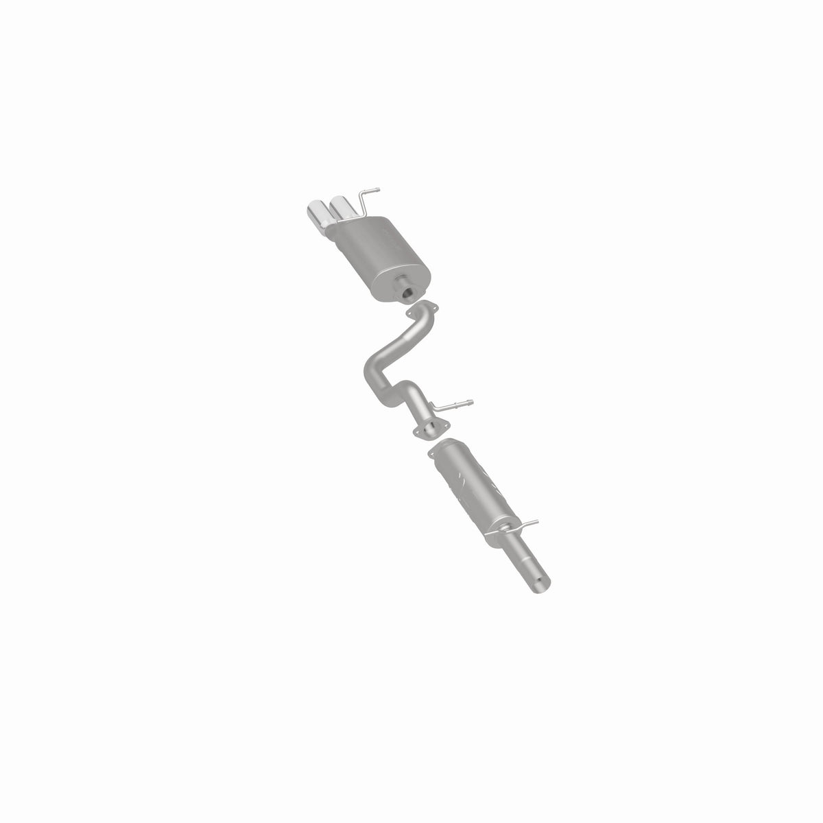 MagnaFlow Exhaust Products 15648 - Touring Series Polished Cat-Back System 5