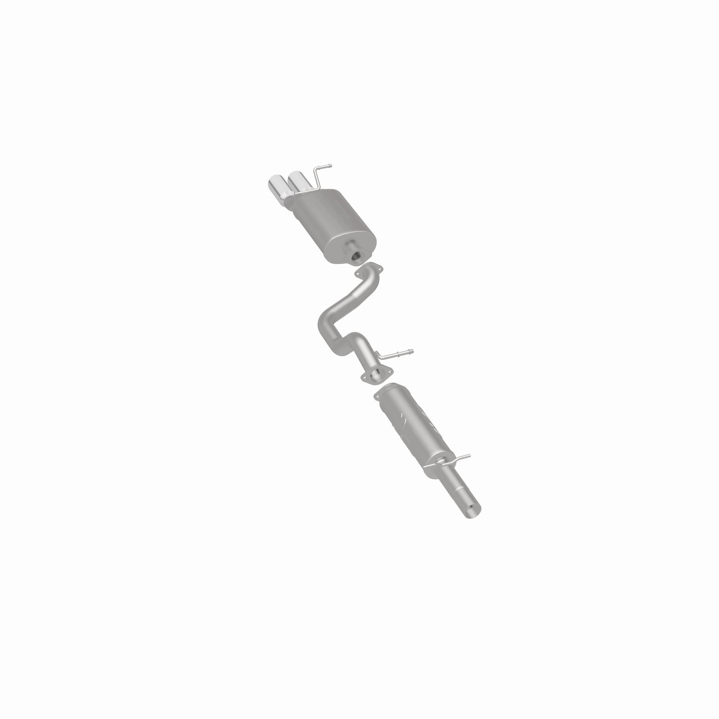 MagnaFlow Exhaust Products 15648 - Touring Series Polished Cat-Back System 5