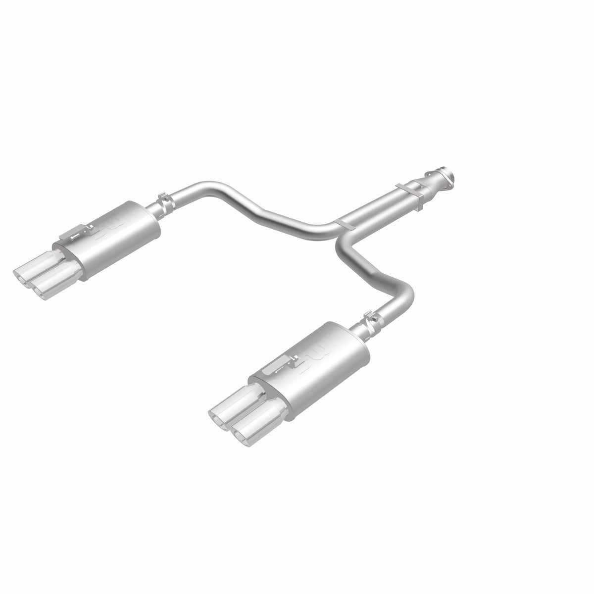 MagnaFlow Exhaust Products 15658 - Street Series Polished Cat-Back System 2