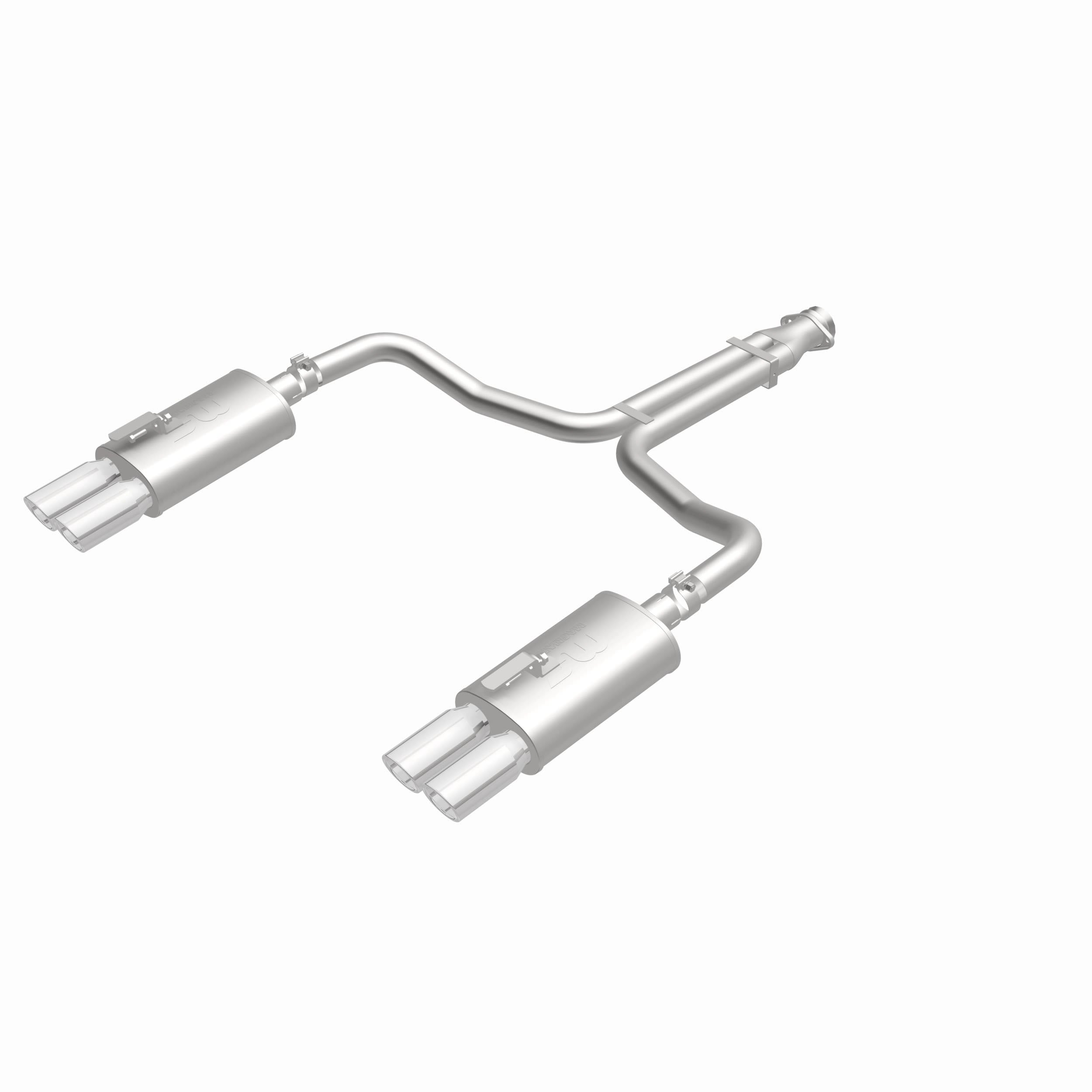 MagnaFlow Exhaust Products 15658 - Street Series Polished Cat-Back System 2
