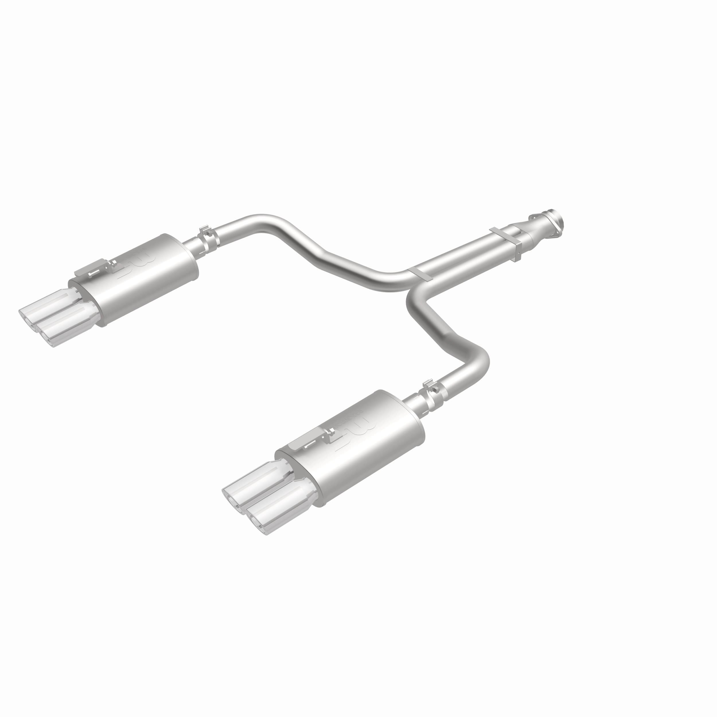 MagnaFlow Exhaust Products 15658 - Street Series Polished Cat-Back System 3