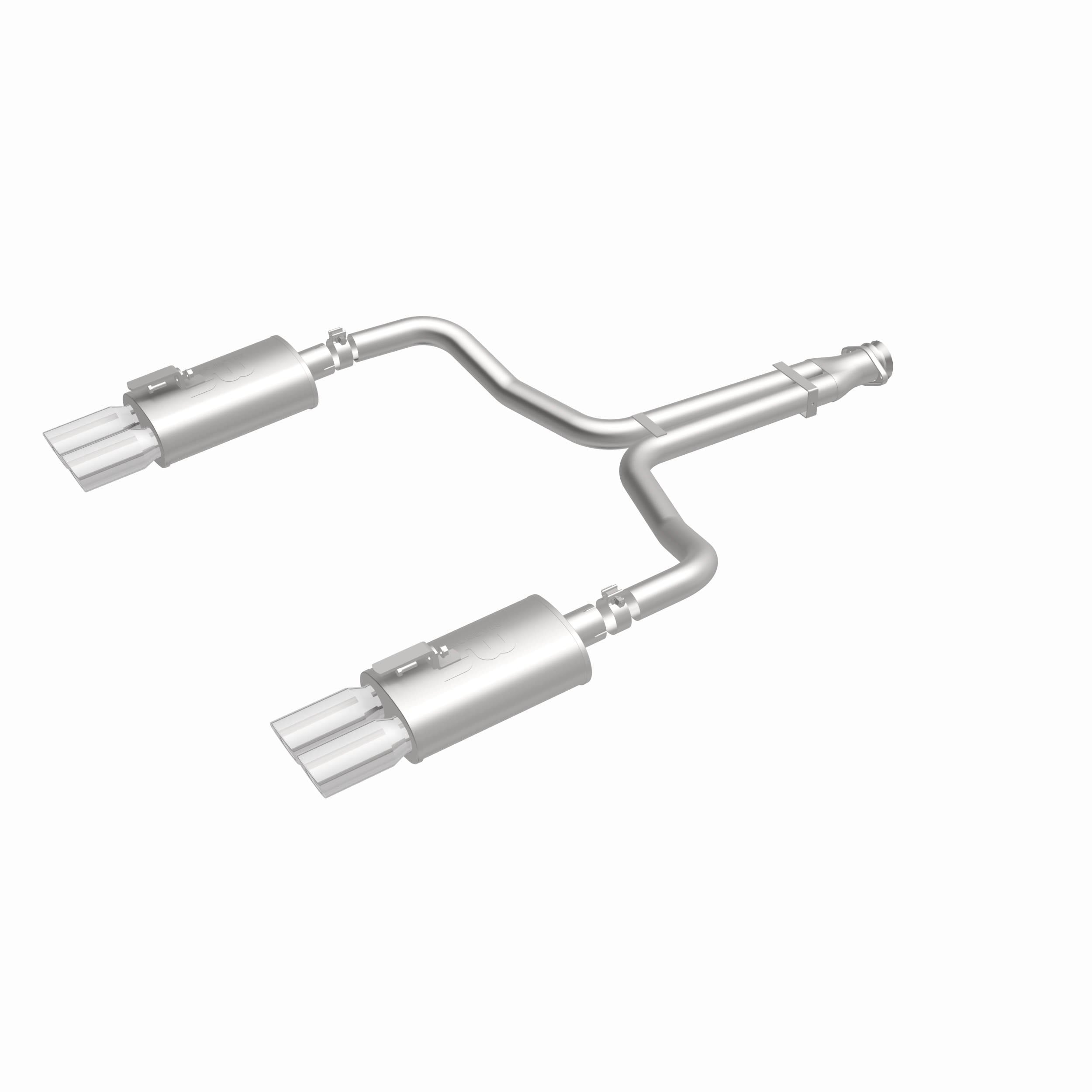 MagnaFlow Exhaust Products 15658 - Street Series Polished Cat-Back System 4